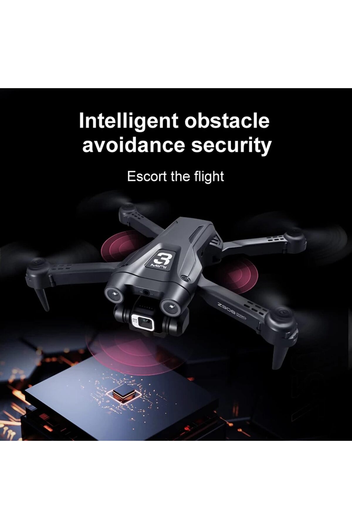 GÜMRÜK BEY Z908 Pro Drone Quadrotor RC Fırçasız Motor Profesyonel