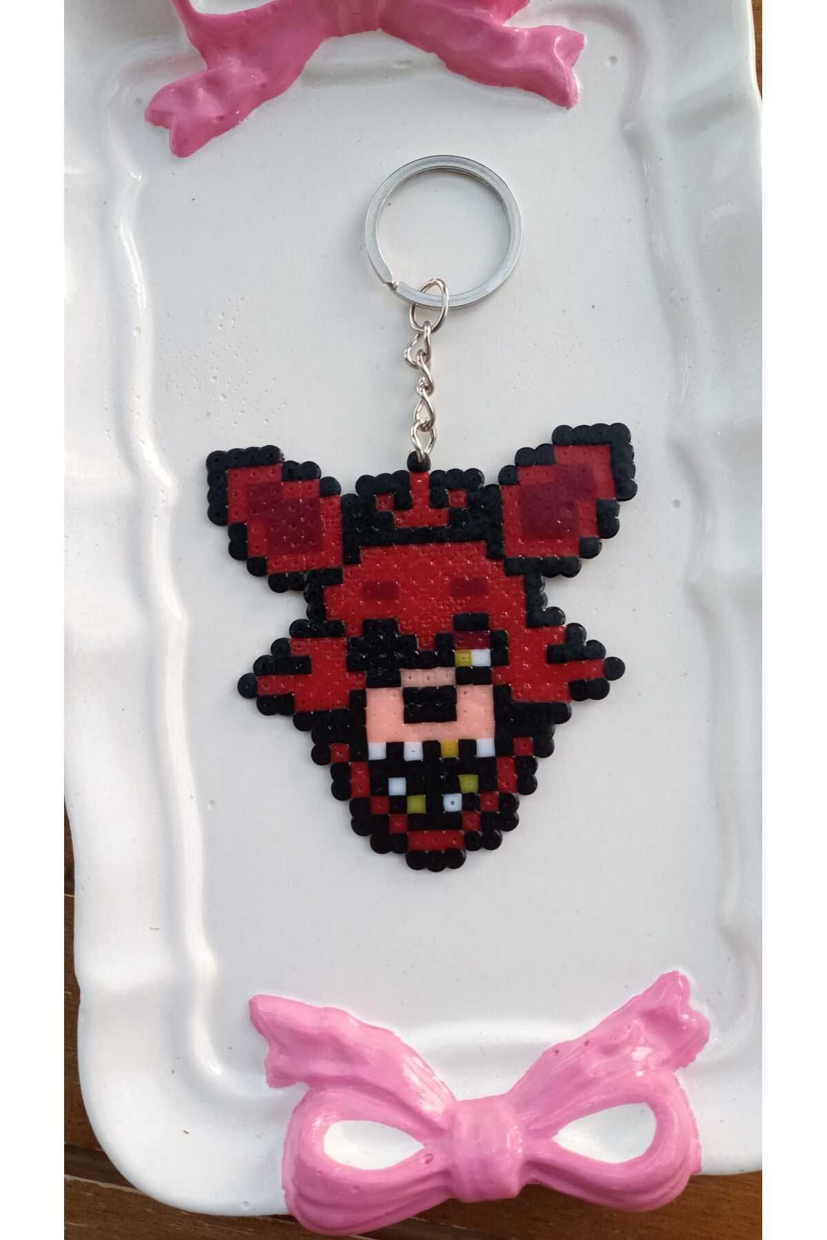 Atölye Moonlit Fnaf Foxy Anahtarlık / Five Nights At Freddy's Anahtarlık