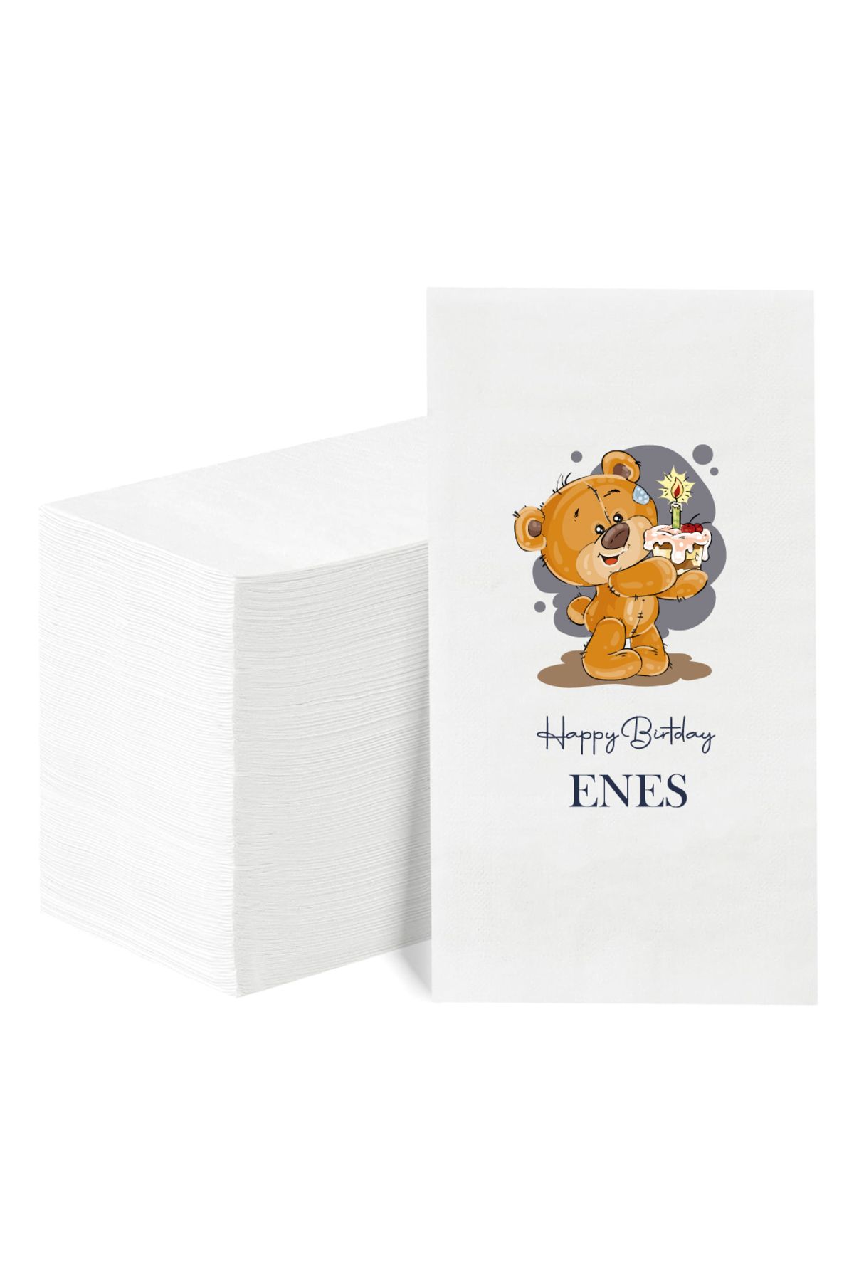 NapkinStore Kişiye Özel Doğum Günü Peçetesi - N321