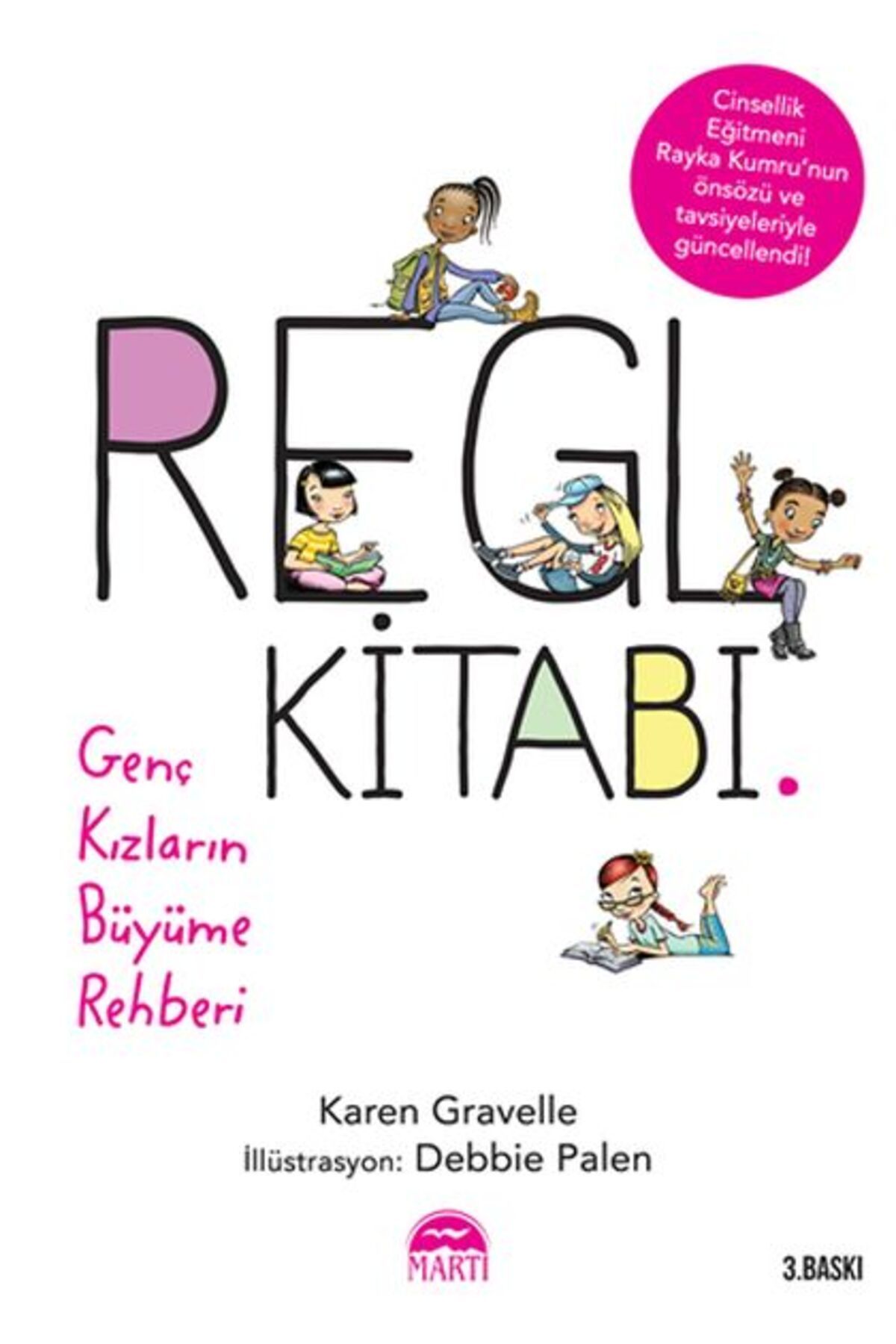 Martı Yayınları Regl Kitabı Genç Kızların Büyüme Rehberi