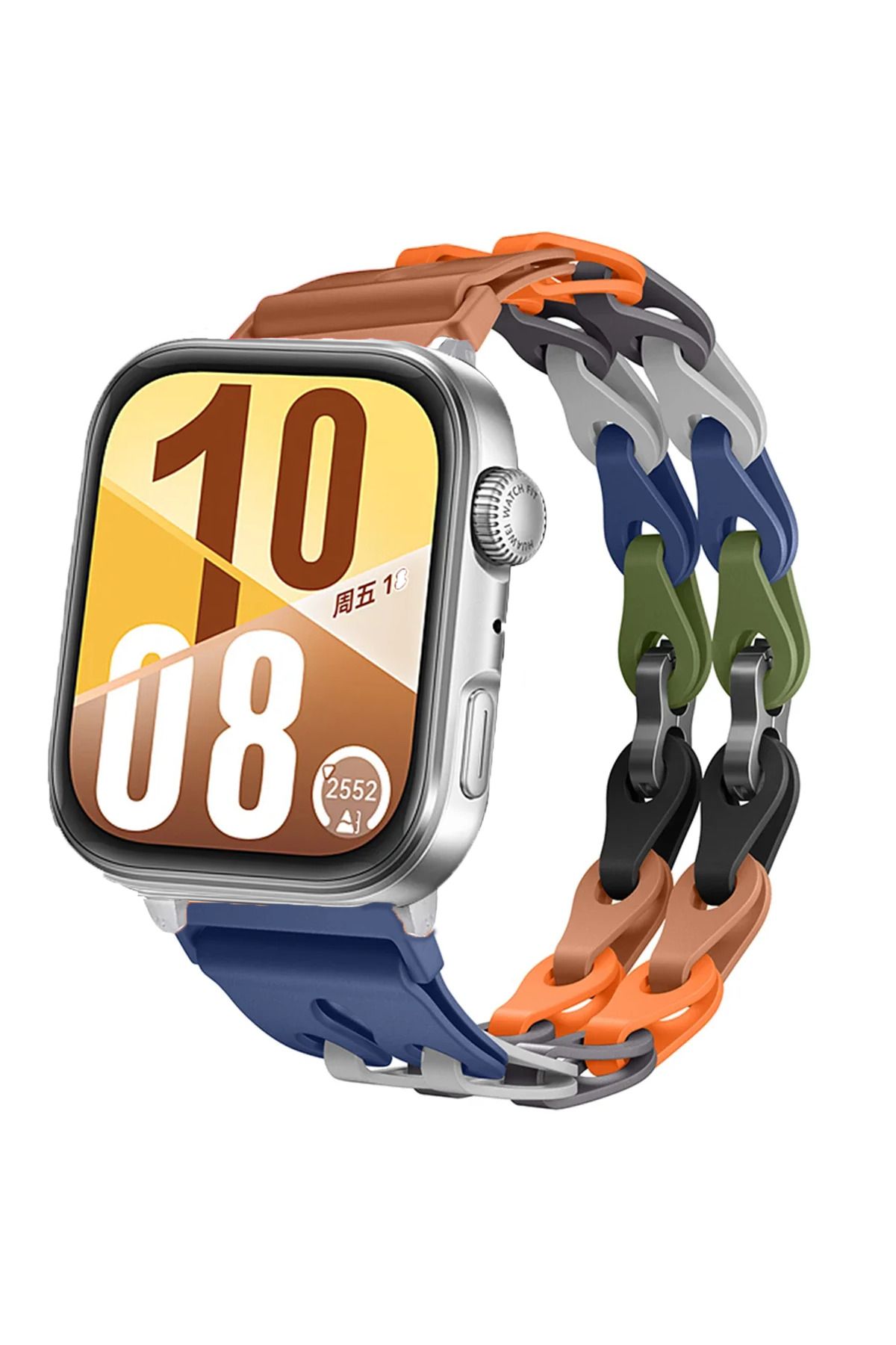 MMPSHOP Huawei Watch Fit 4 / Fit 4 Pro Uyumlu Ayarlanabilir Silikon Akıllı Saat Kordon