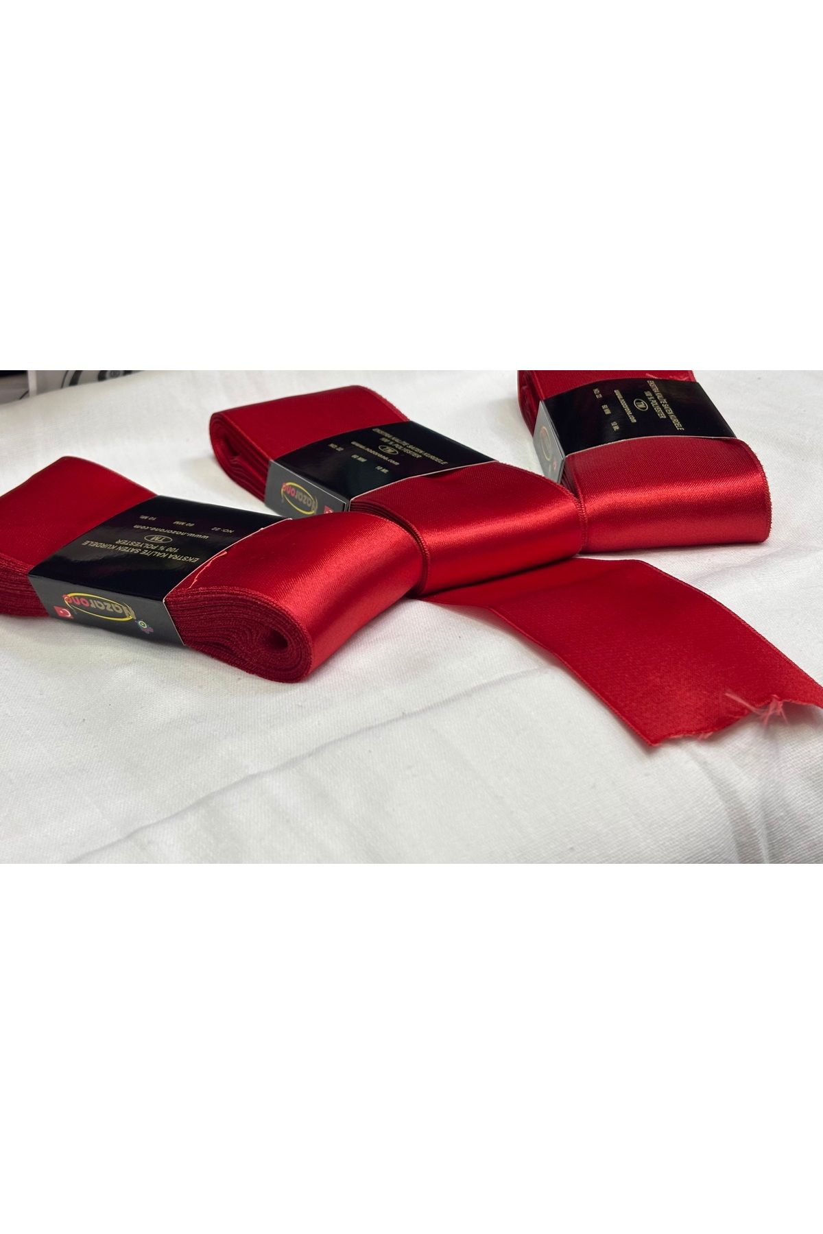 Muensu 6 cm 22 no Saten Kurdele, Düğün, Nişan, Bride, Süsleme, Çeyiz ve Hobi 005