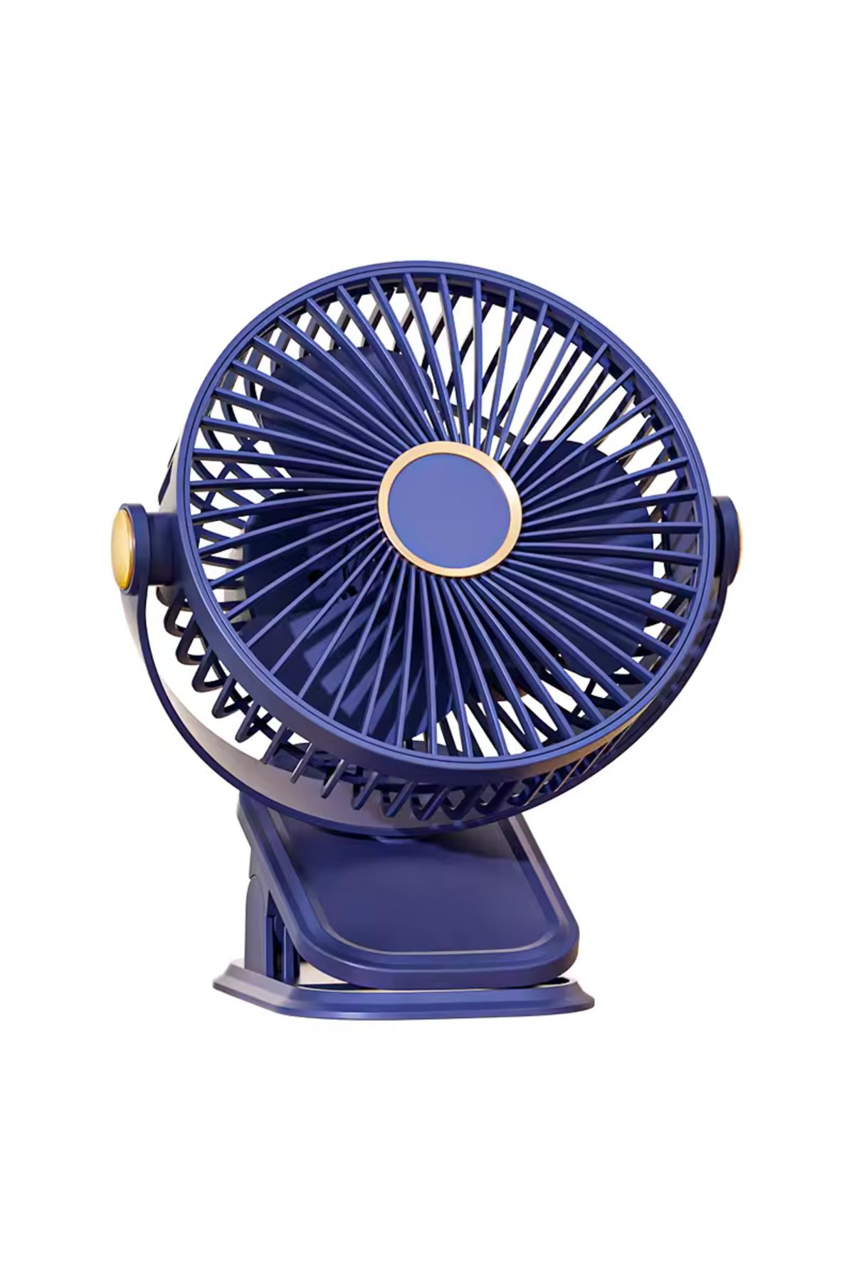 Deppo Trend Sandalye/Şezlong/Masa Kenarı Kullanımı için Uygun Şarj Edilebilr Serinletici Soğutucu Fan Vantilatör