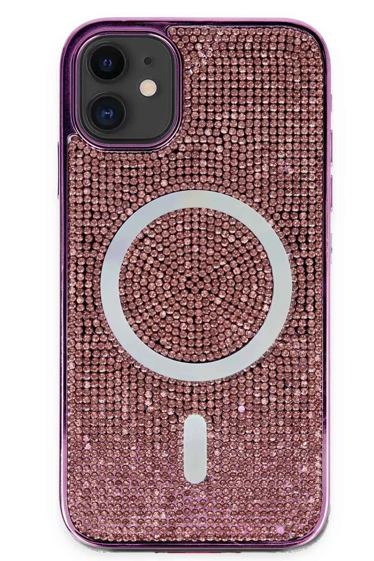 Zentico Apple iPhone 11 Kılıf Diamond Magsafe Kılıf