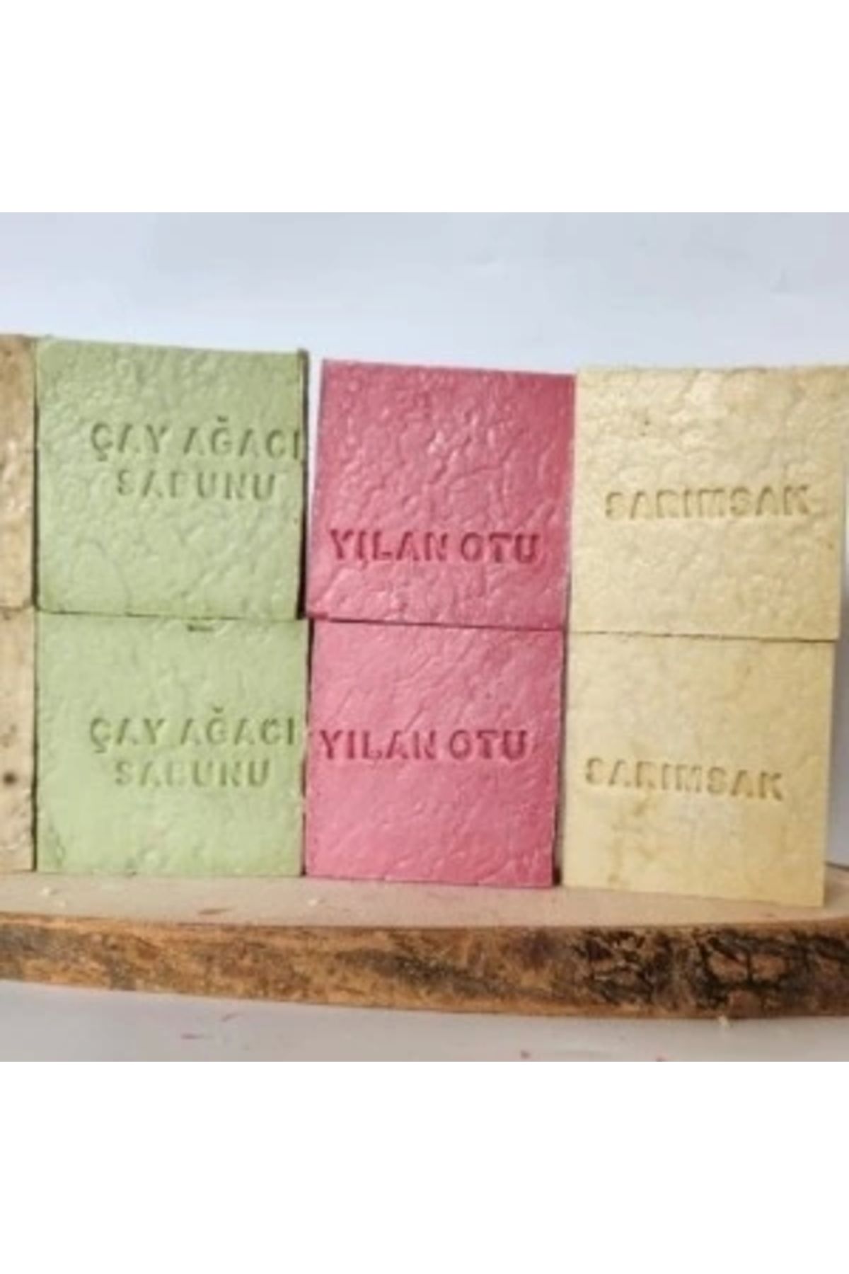 STOREMAX Doğal Üretim Sabunu Karışık (Çörekotu-Çay Ağacı-Yılan Otu-Sarımsak) 8'li Set