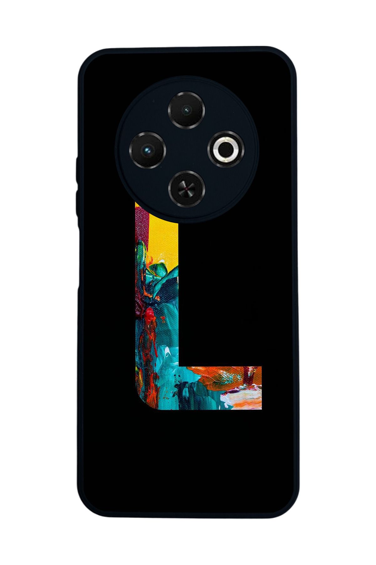 TECNO Spark 30C Mat Uyumlu Siyah Kılıf – Yumuşak Silikon, Koruyucu, Şok Emici Kapak