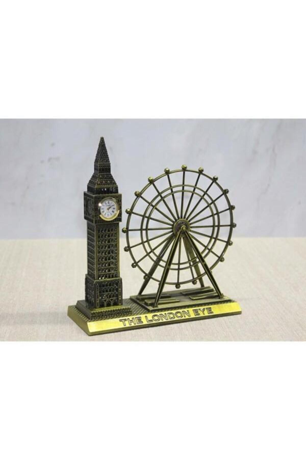 Home METAL SAAT KULESİ DÖNME DOLAP LONDRA GRİ.