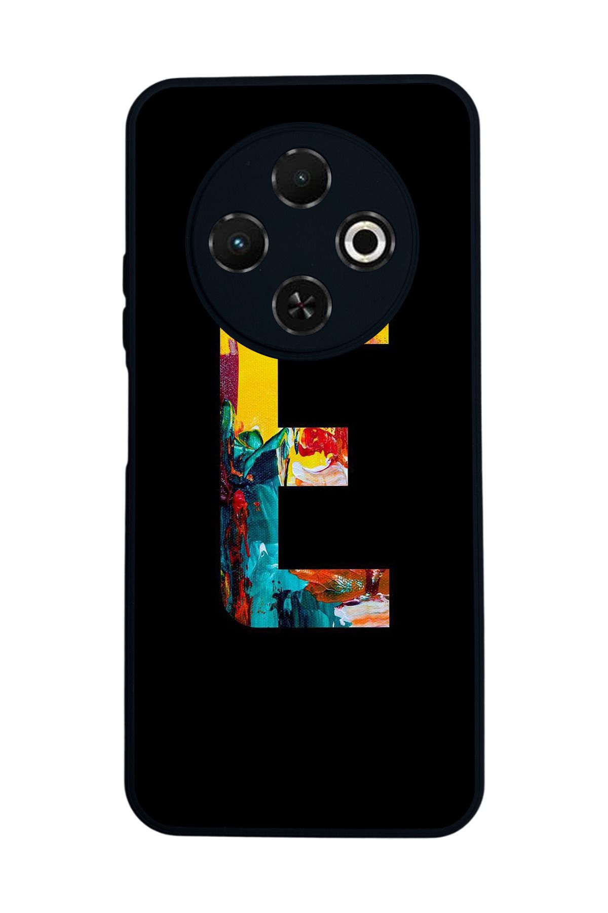 TECNO Spark 30C Mat Uyumlu Siyah Kılıf – Yumuşak Silikon, Koruyucu, Şok Emici Kapak