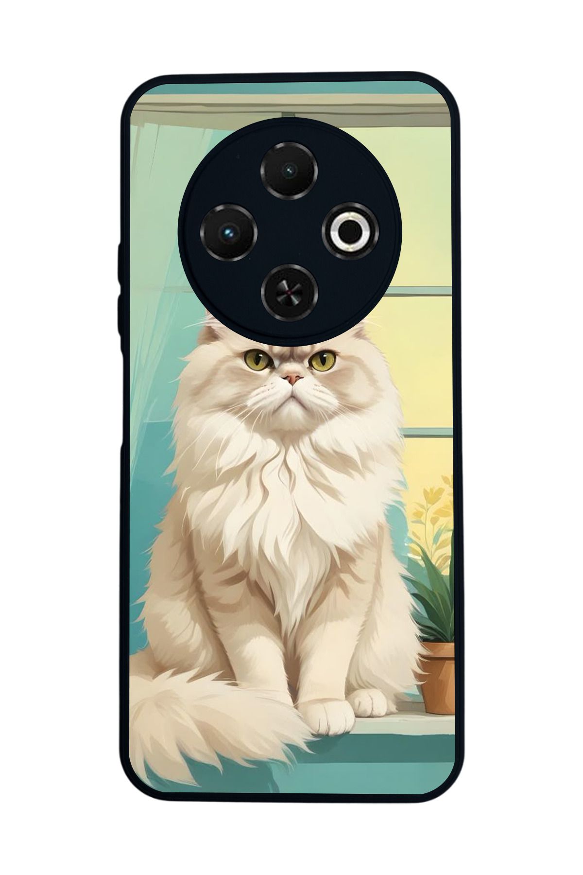 TECNO Spark 30C Mat Uyumlu Siyah Kılıf – Yumuşak Silikon, Koruyucu, Şok Emici Kapak
