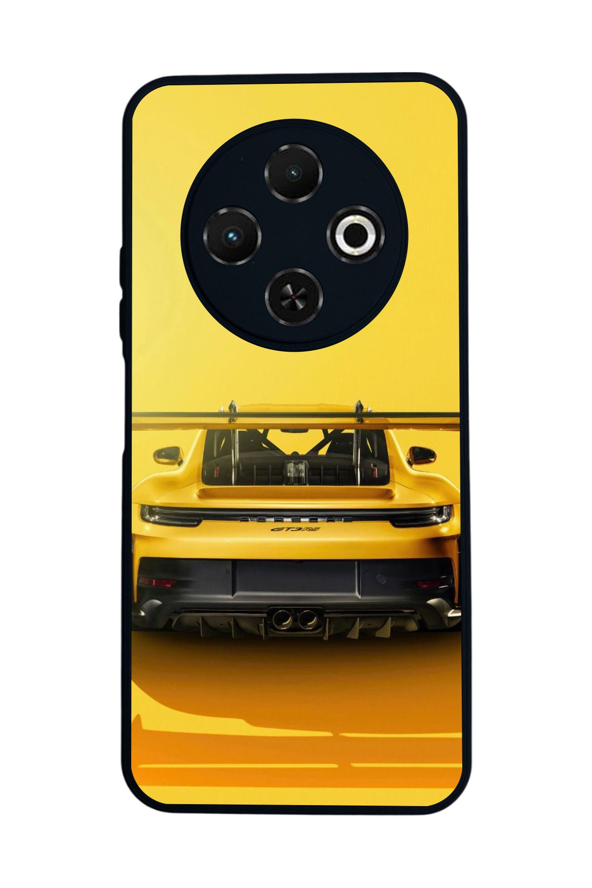 TECNO Spark 30C Mat Uyumlu Siyah Kılıf – Yumuşak Silikon, Koruyucu, Şok Emici Kapak