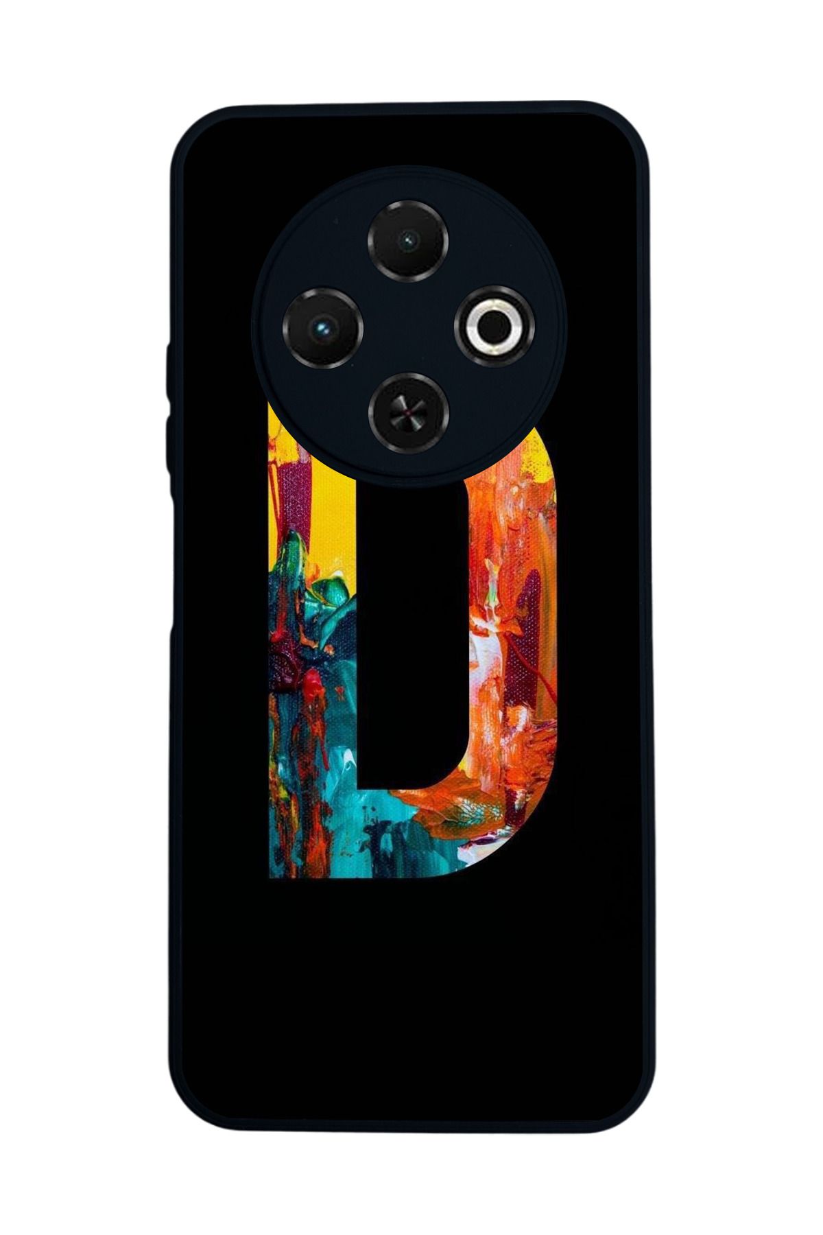 TECNO Spark 30C Mat Uyumlu Siyah Kılıf – Yumuşak Silikon, Koruyucu, Şok Emici Kapak