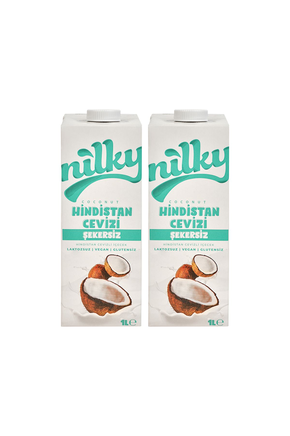 NİLKY Nilky Şekersiz Hindistan Cevizi Sütü Glütensiz Bitkisel Bazlı Laktosuz Vegan 1 lt