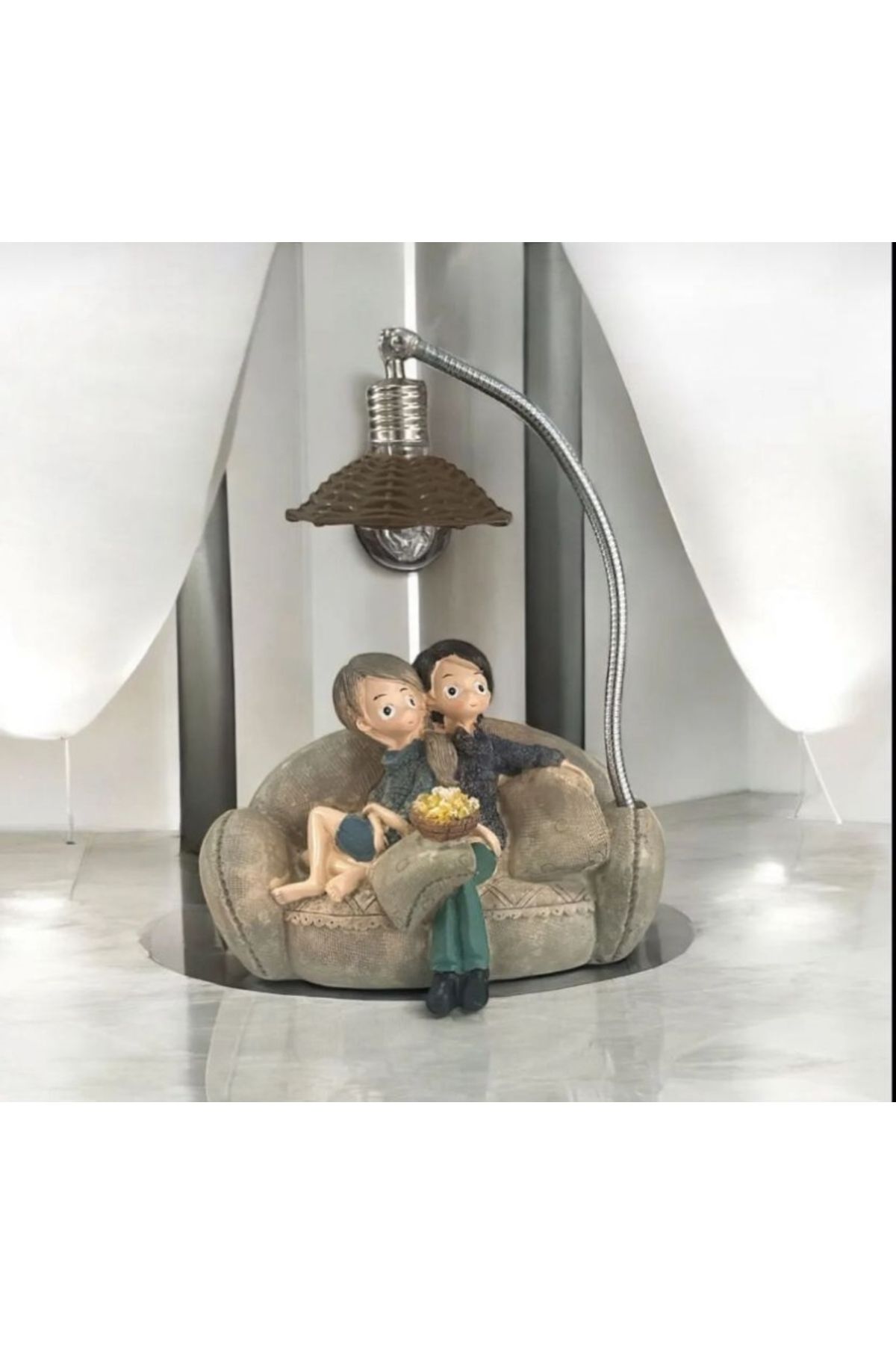 ELİFSU HOME IŞIKLI ŞİRİN ÇİFT BİBLO