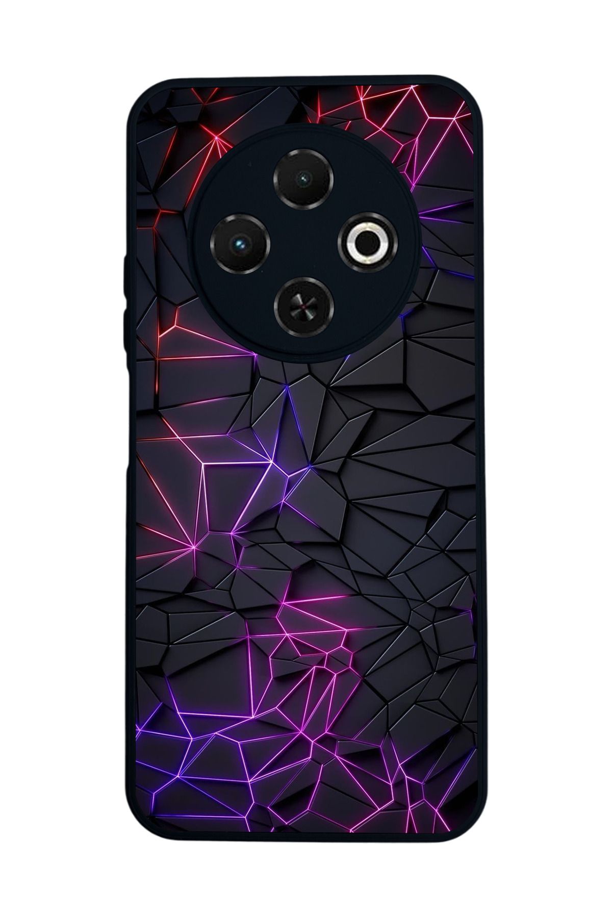 TECNO Spark 30C Mat Uyumlu Siyah Kılıf – Yumuşak Silikon, Koruyucu, Şok Emici Kapak