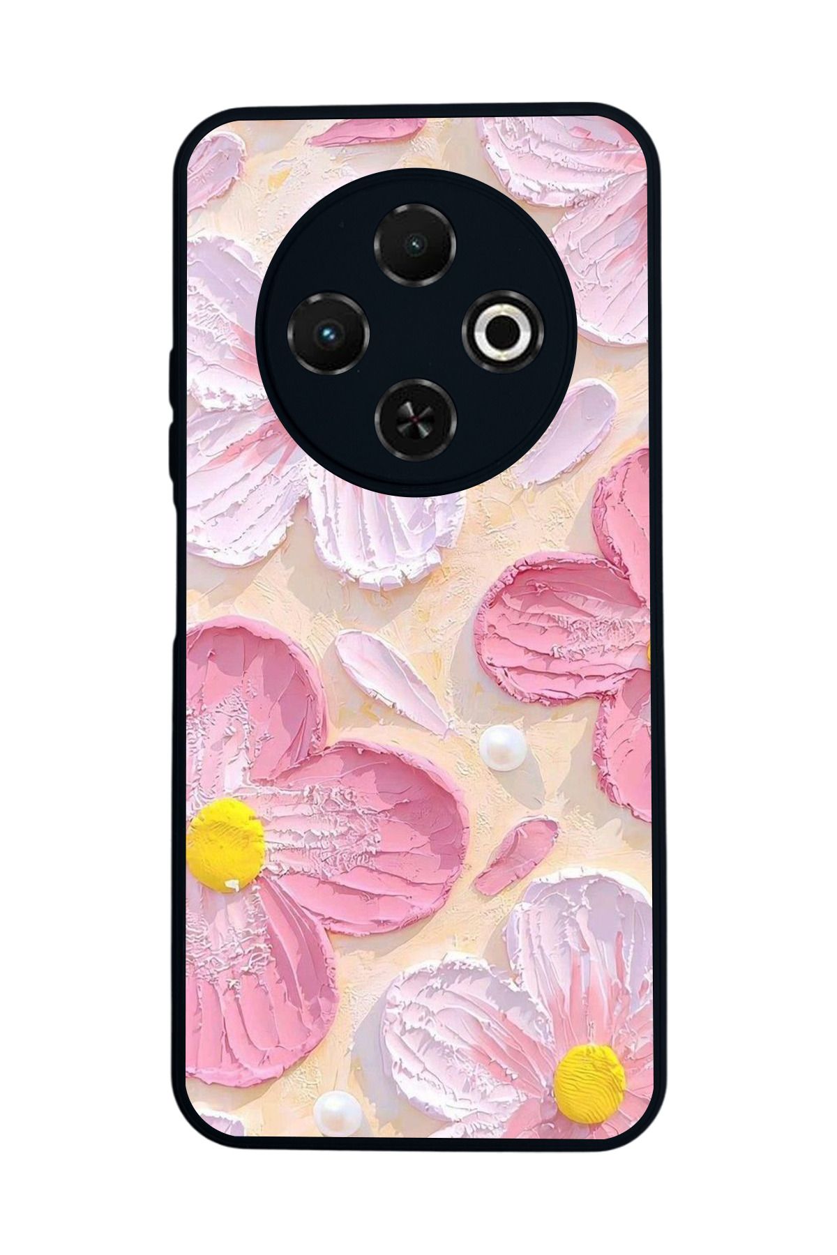 TECNO Spark 30C Mat Uyumlu Siyah Kılıf – Yumuşak Silikon, Koruyucu, Şok Emici Kapak