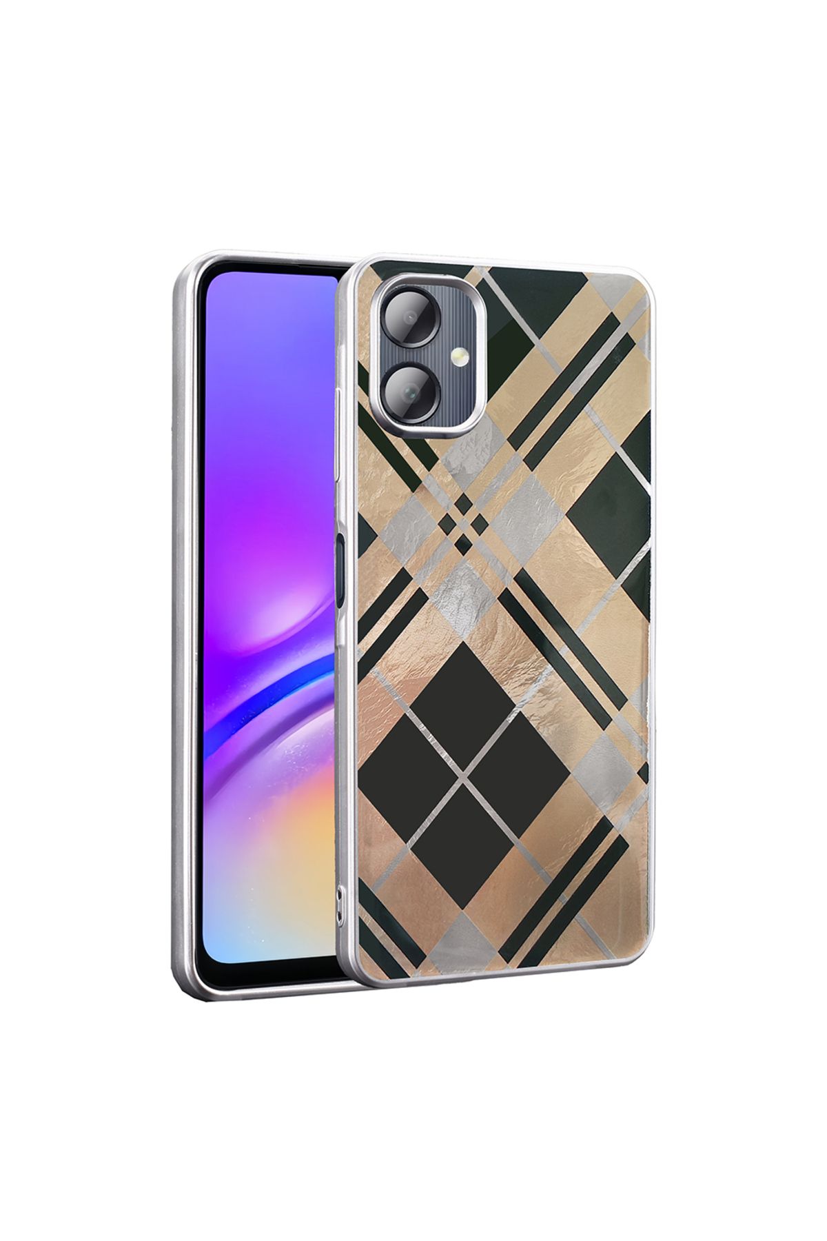 Başkenttekno Samsung Galaxy A06 Kılıf Desenli Mep Kapak