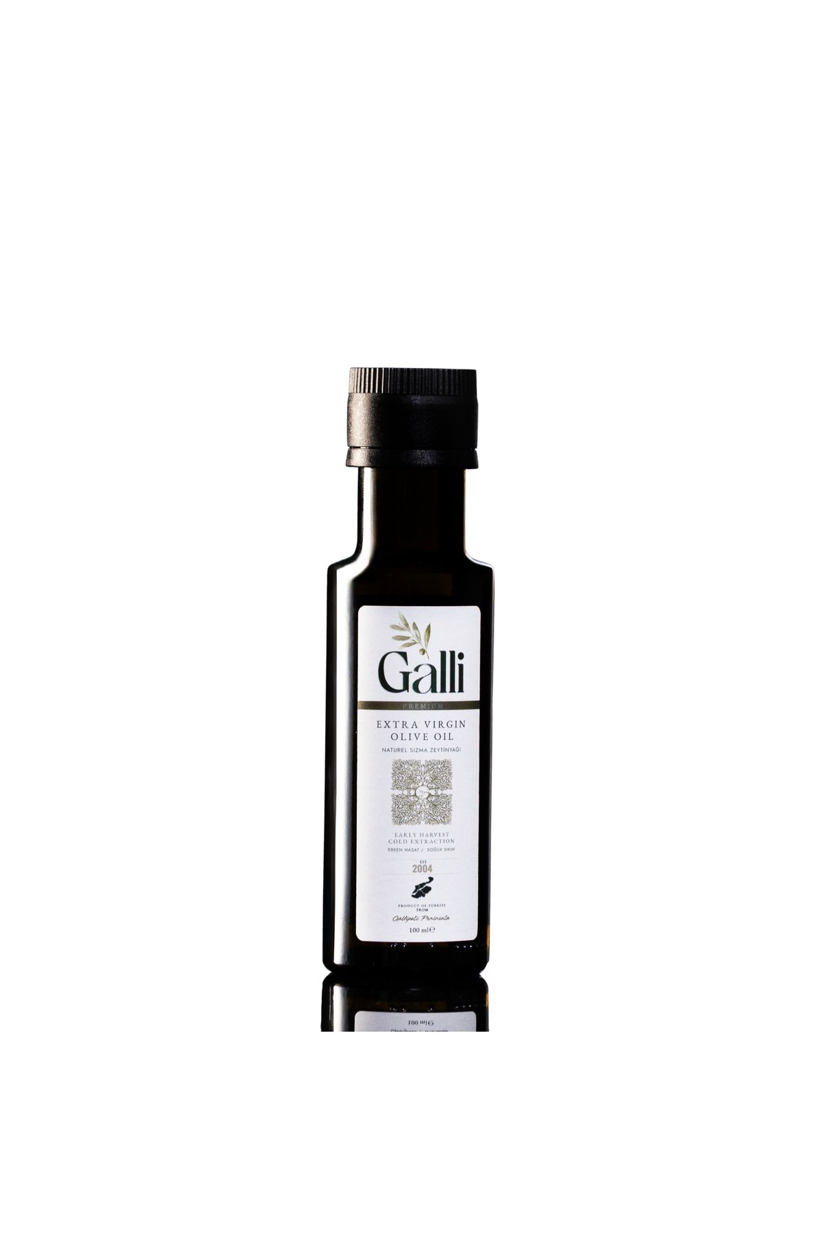 GALLİ Galli Premium Soğuk Sıkım Natürel Sızma Zeytinyağı 100 ml