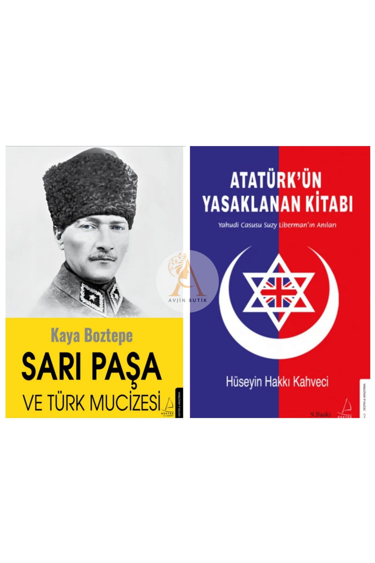 Destek Yayınları Sarı Paşa ve Türk Mucizesi/Atatürk'ün Yasaklanan Kitabı/2 Kitap Set