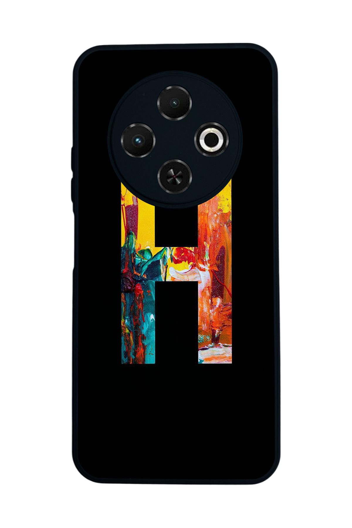 TECNO Spark 30C Mat Uyumlu Siyah Kılıf – Yumuşak Silikon, Koruyucu, Şok Emici Kapak