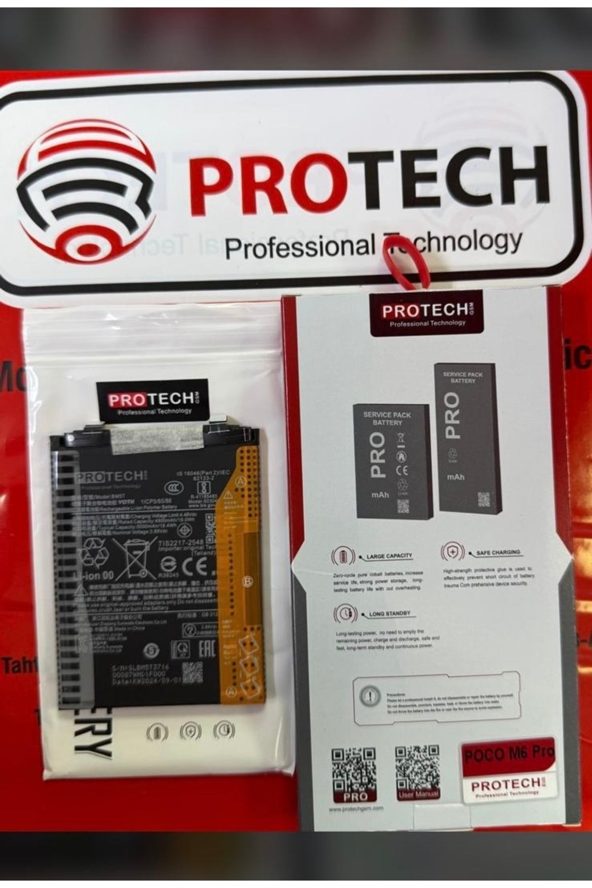 shop AZURTECH POCO M6 PRO BATARYA