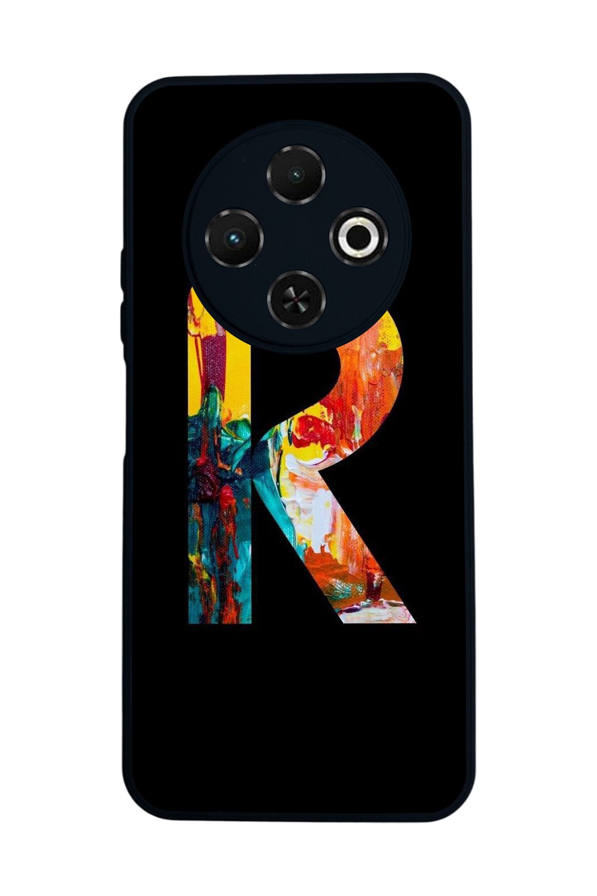 TECNO Spark 30C Mat Uyumlu Siyah Kılıf – Yumuşak Silikon, Koruyucu, Şok Emici Kapak