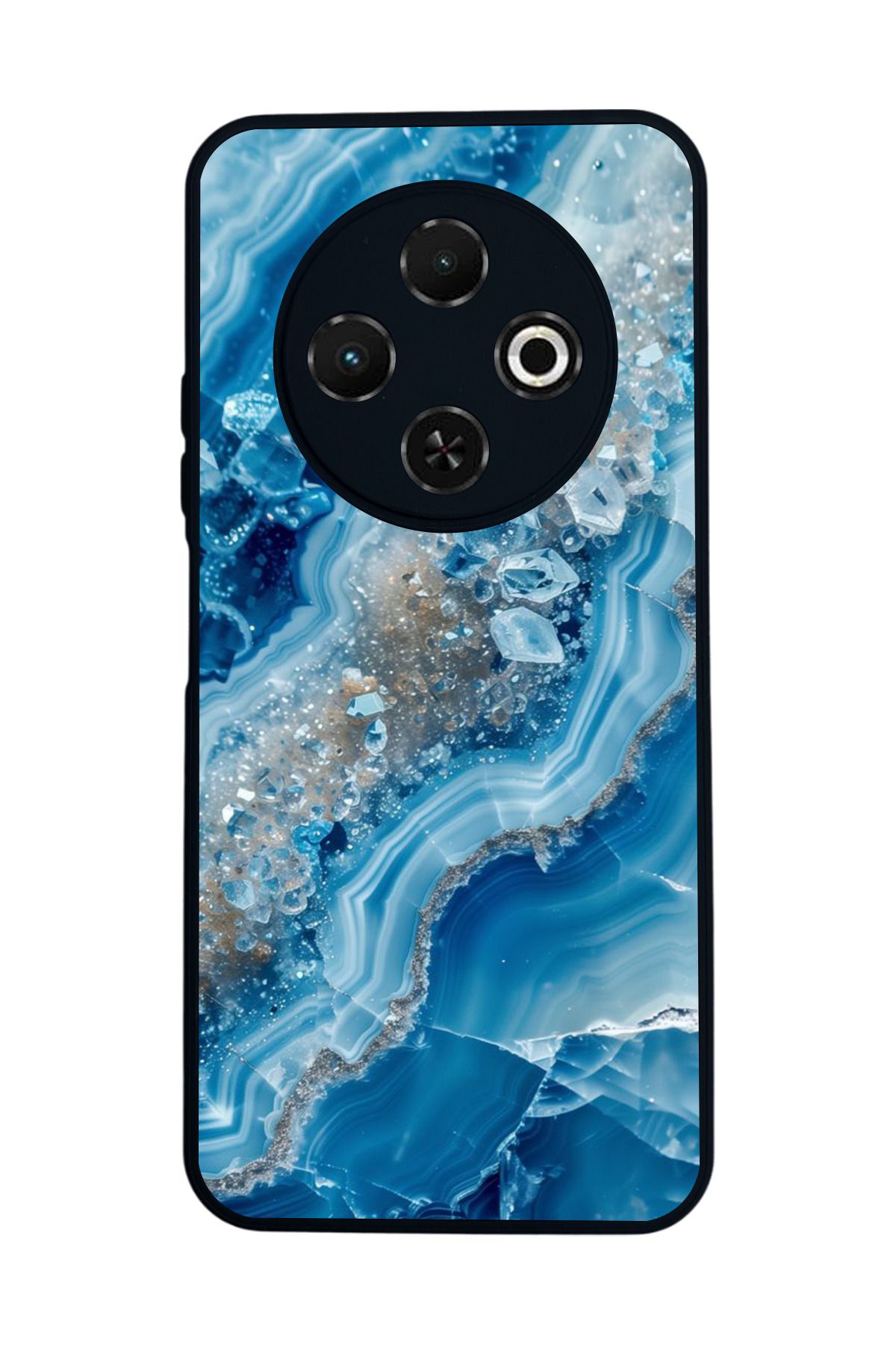 TECNO Spark 30C Mat Uyumlu Siyah Kılıf – Yumuşak Silikon, Koruyucu, Şok Emici Kapak