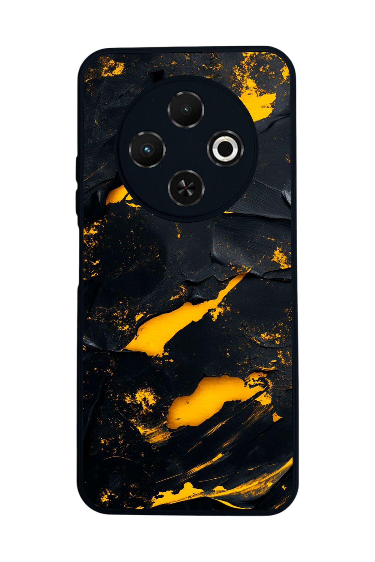 TECNO Spark 30C Mat Uyumlu Siyah Kılıf – Yumuşak Silikon, Koruyucu, Şok Emici Kapak