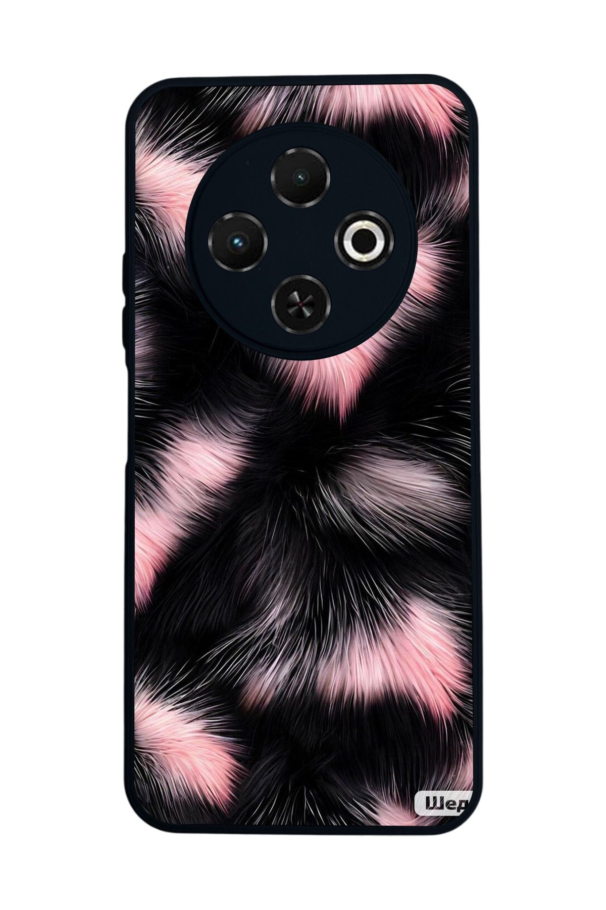 TECNO Spark 30C Mat Uyumlu Siyah Kılıf – Yumuşak Silikon, Koruyucu, Şok Emici Kapak