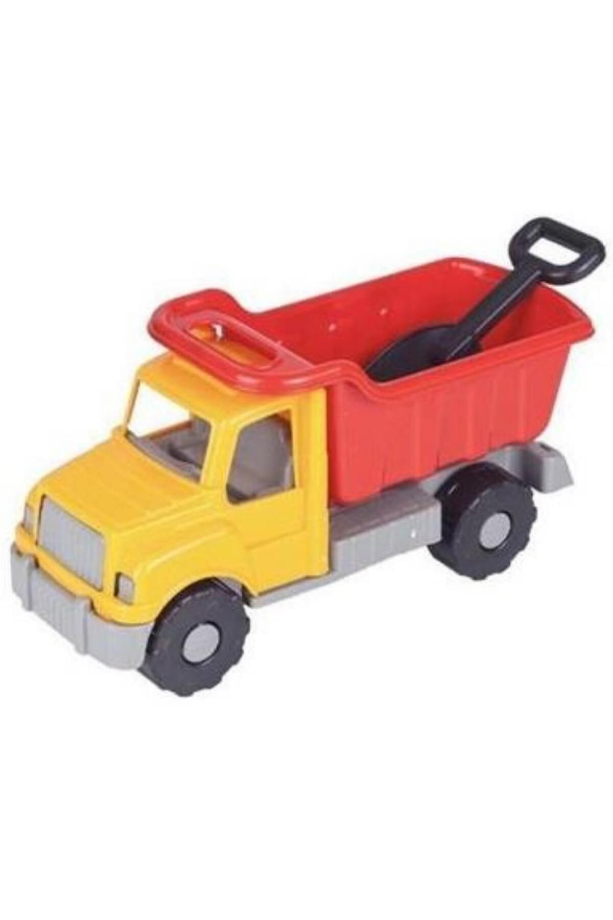 merland benvecocuk Ketsan Sağlam Plastik Damperli Kamyon Ve Kürek- Ks-750 (Lisinya)