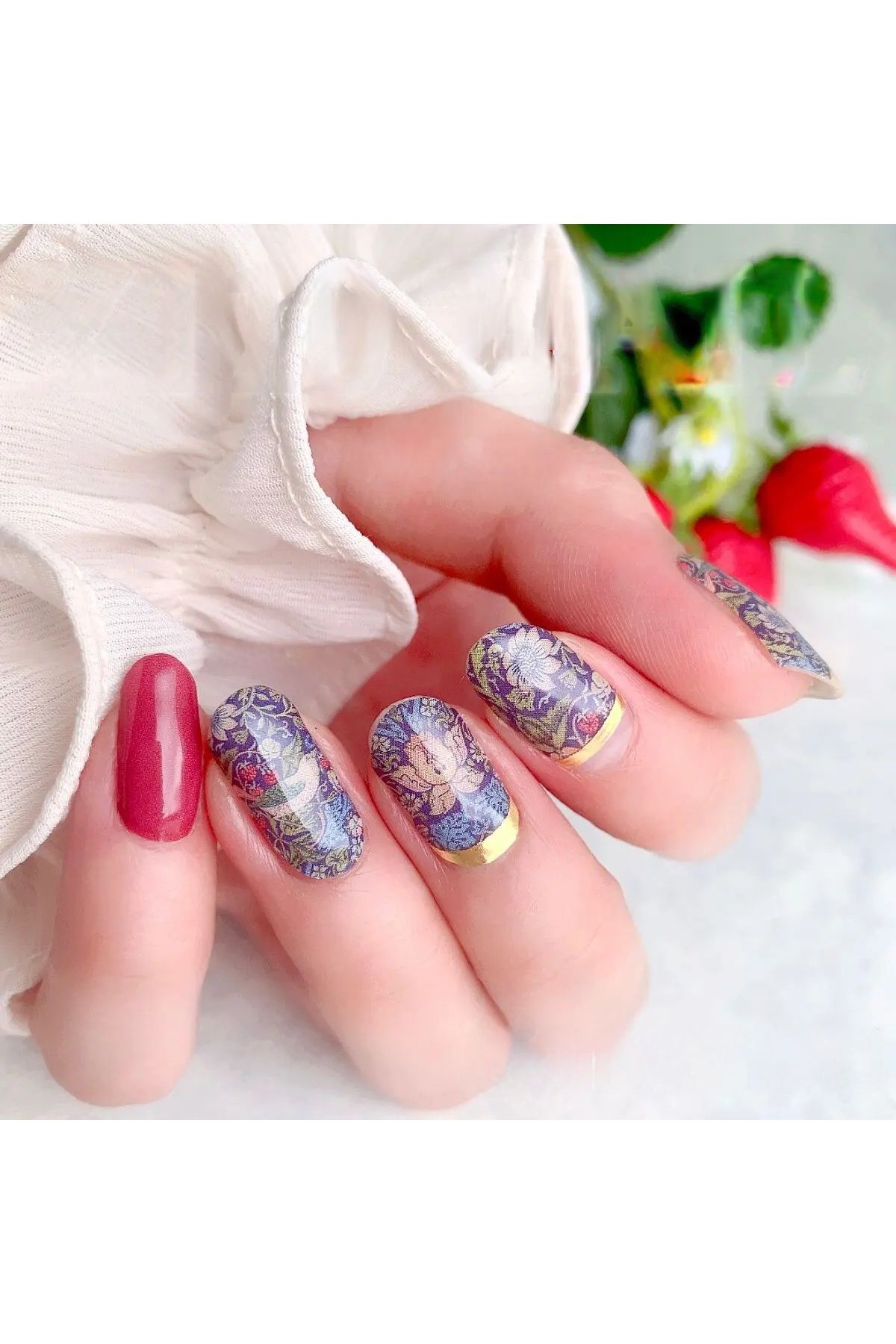 Sibelon Yeni Nesil Tırnak Sticker - Nail Art