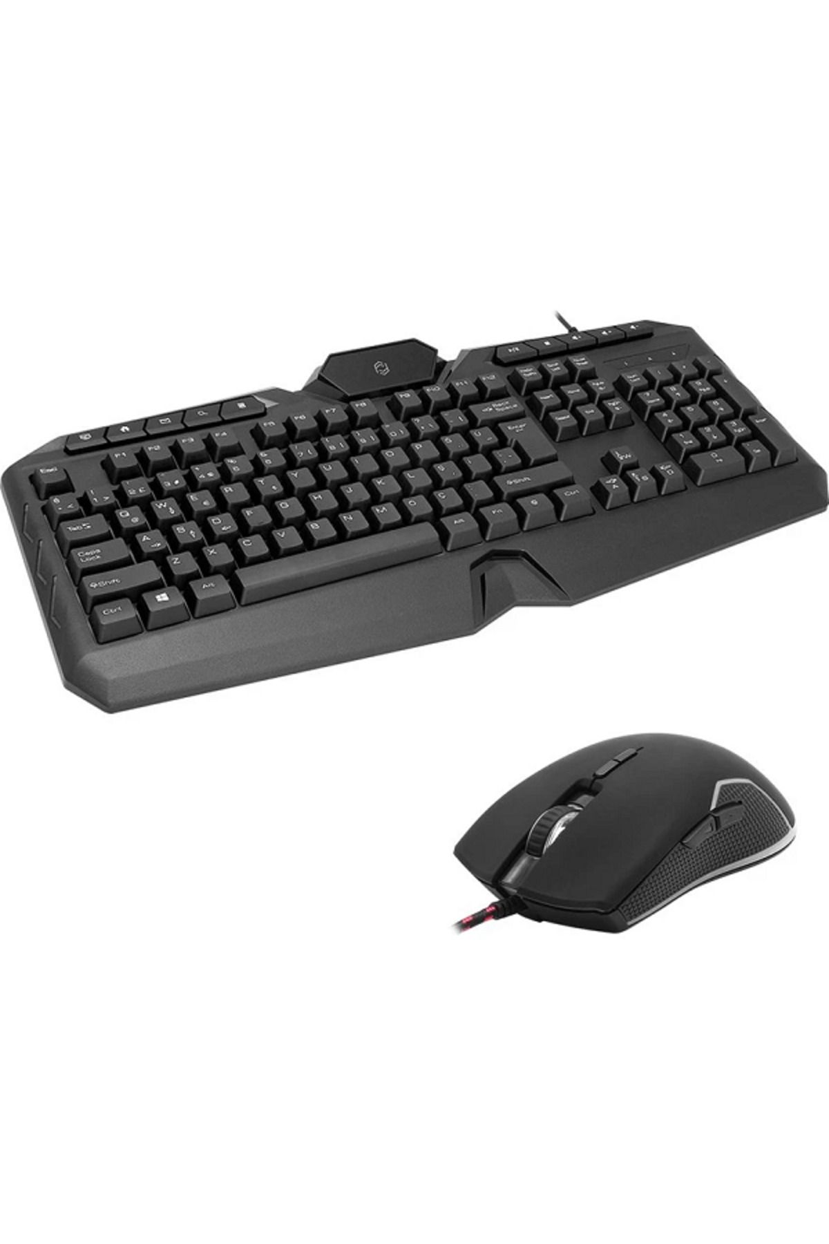 ETK TEKNOLOJİ Frisby Fk-4865qu Tr Q Multimedya Kablolu Klavye Mouse Set