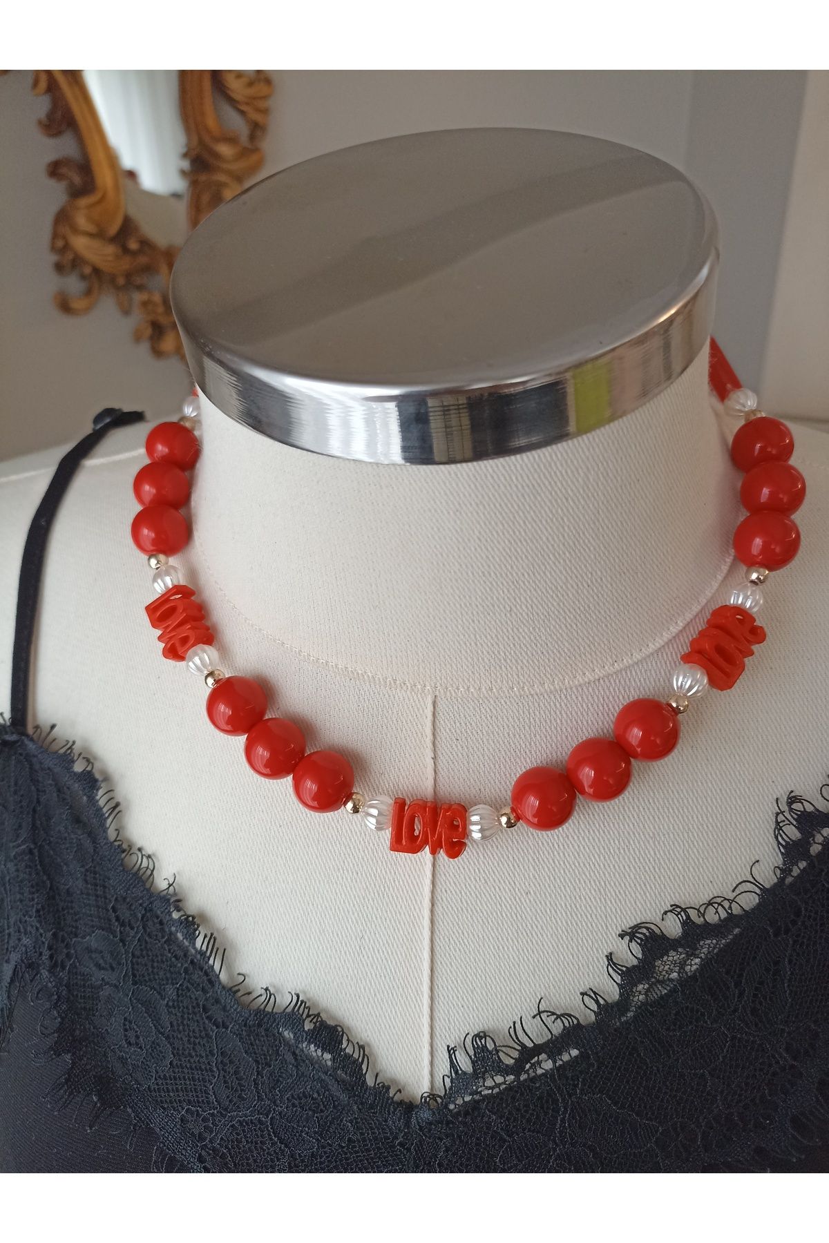 ida design store El Yapımı Boncuk Kolye