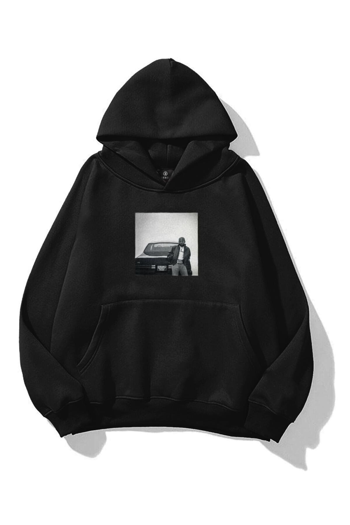 Boi Unisex GNX Kendrick Lamar Sweatshirt Siyah