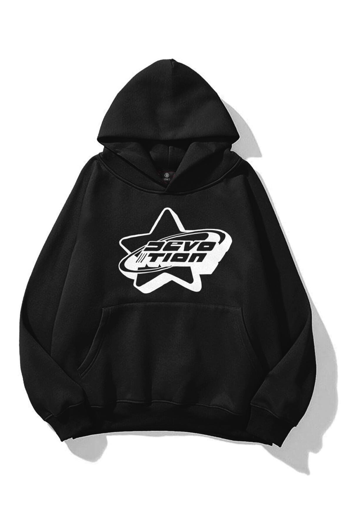 Boi Unisex Devotion Sweatshirt Siyah