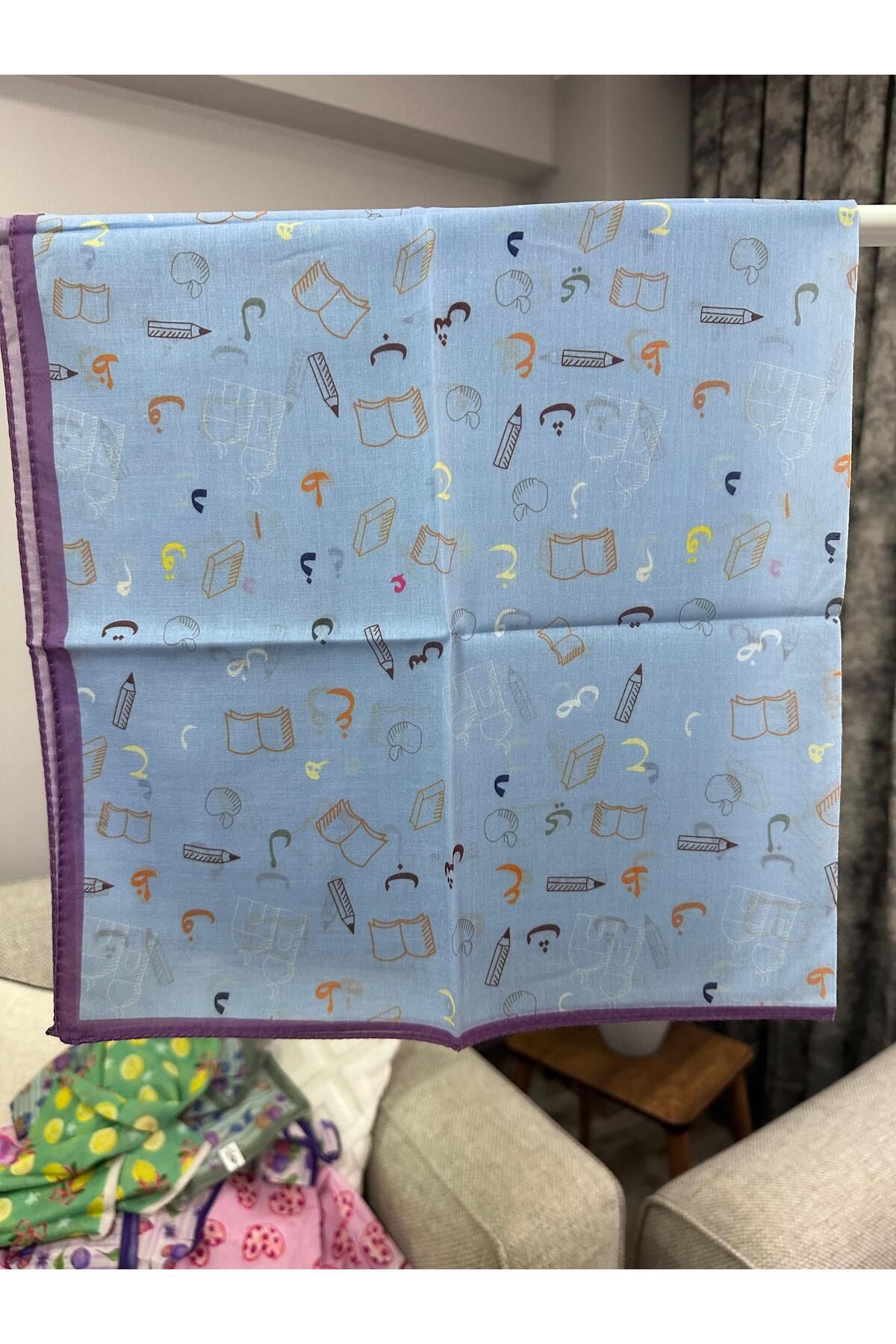 Mısırlı PAMUK FULAR - 70X70 / ÇOCUK EŞARP