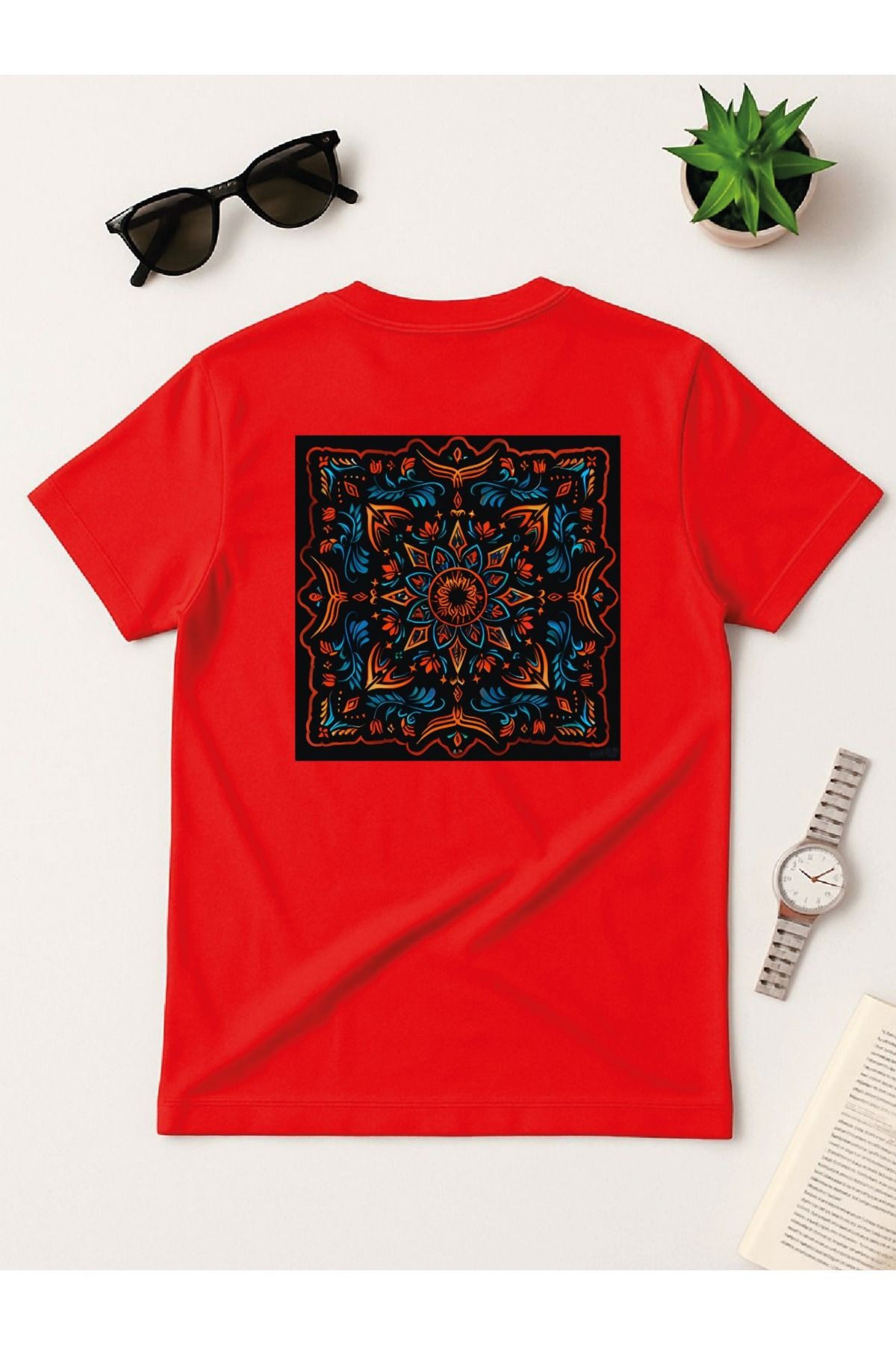 Artwen Türk Motifli Reguler Fit Tişört