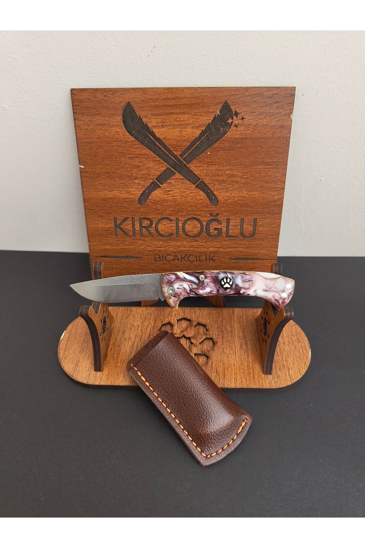 Krc Knife Göktürk N690/60Hrc Çakı
