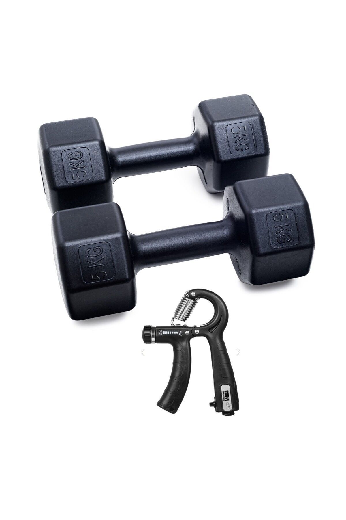 SerenityHaven Ps Spor 10 Kg Dambıl ( 2 Adet 5 Kg Dambıl Sayaçlı Ayarlanabilir El Yayı Olarak Gönderim Yapılır )