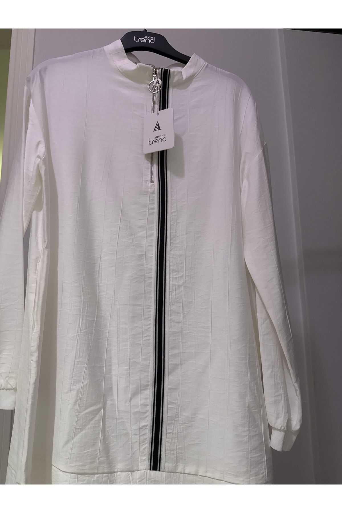 Armine Yeni Sezon Armine Trend Tunik Ekru 25YT4139