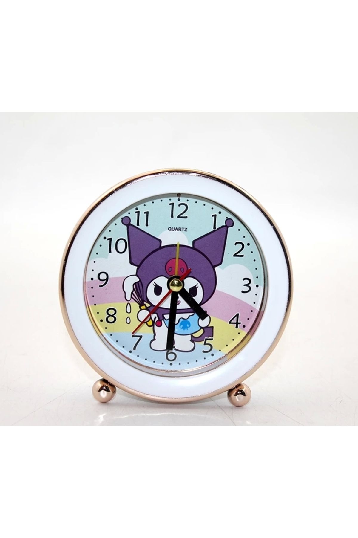YNT İthalat Kuromi Ve Hello Kitty Çalar Saat Alk3065