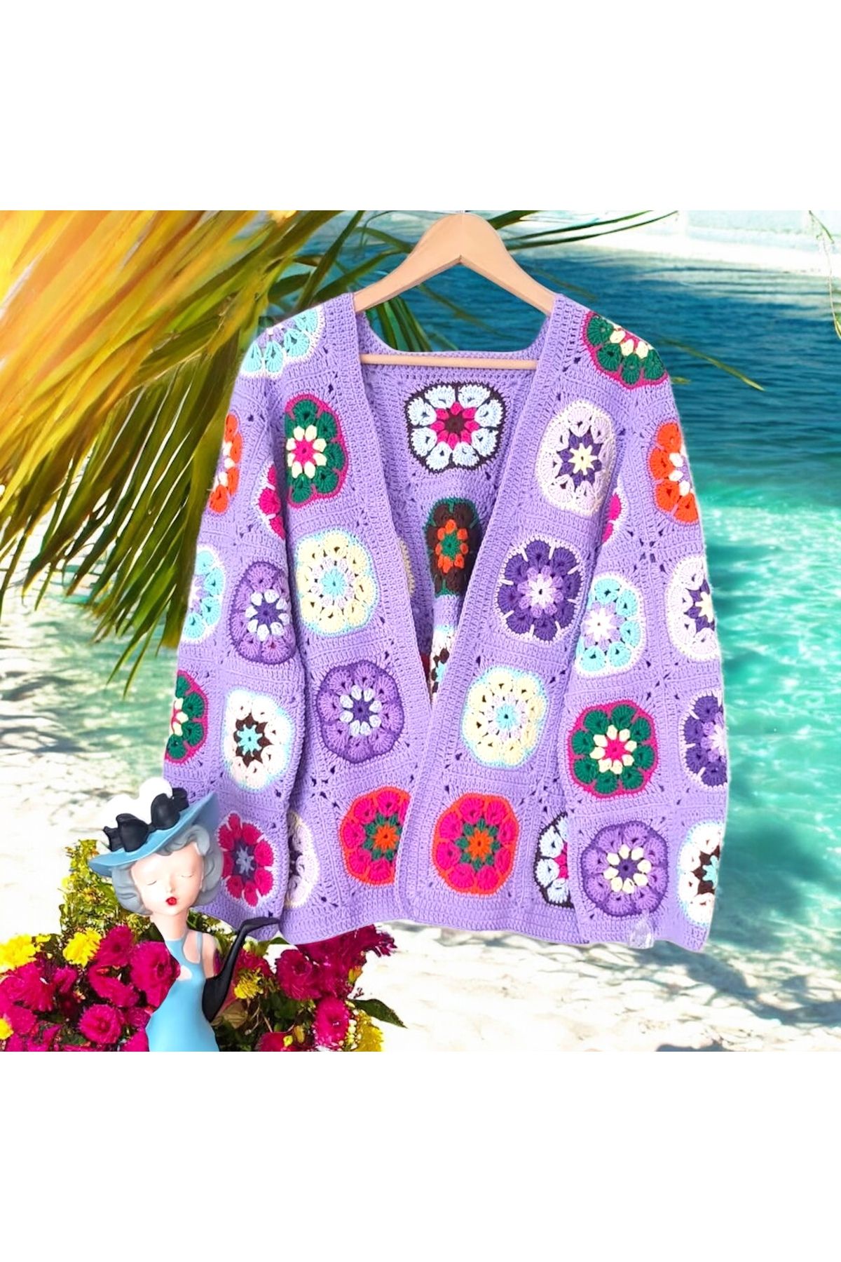 Charme Elegant motifli hırka