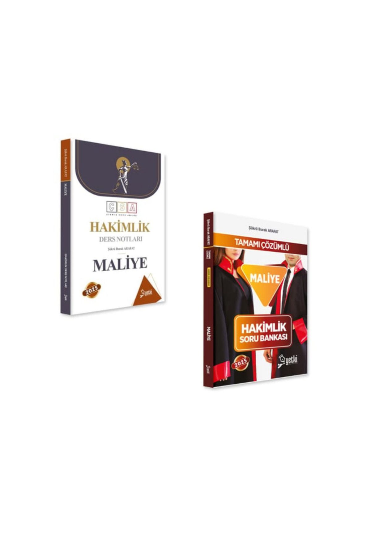 Yetki Yayıncılık ÇSA MALİYE HAKİMLİK DERS NOTLARI + SORU BANKASI 2025