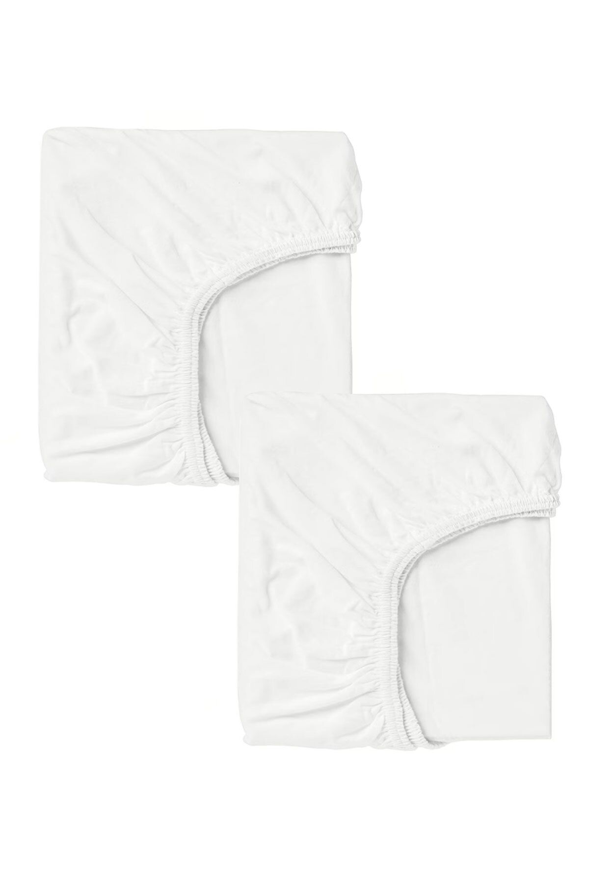 EFFE 2 Adet 70 X 120 X 20 Cm Lastikli Penye Kumaş Bebek Çarşafı