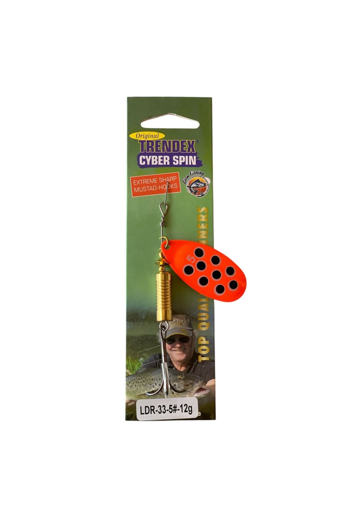 LION FISH Lion Trendex Cyber Spin LDR-33-5 Numara-12gr Döner Kaşık