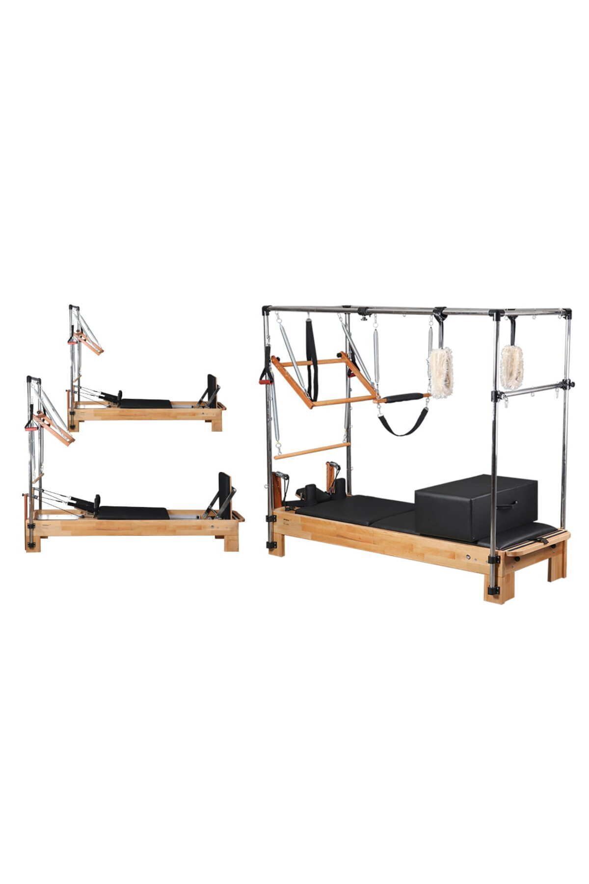 SerenityHaven Reformer Studyo Paket (1 Combo Cadillac , 2 Tower Reformer)
