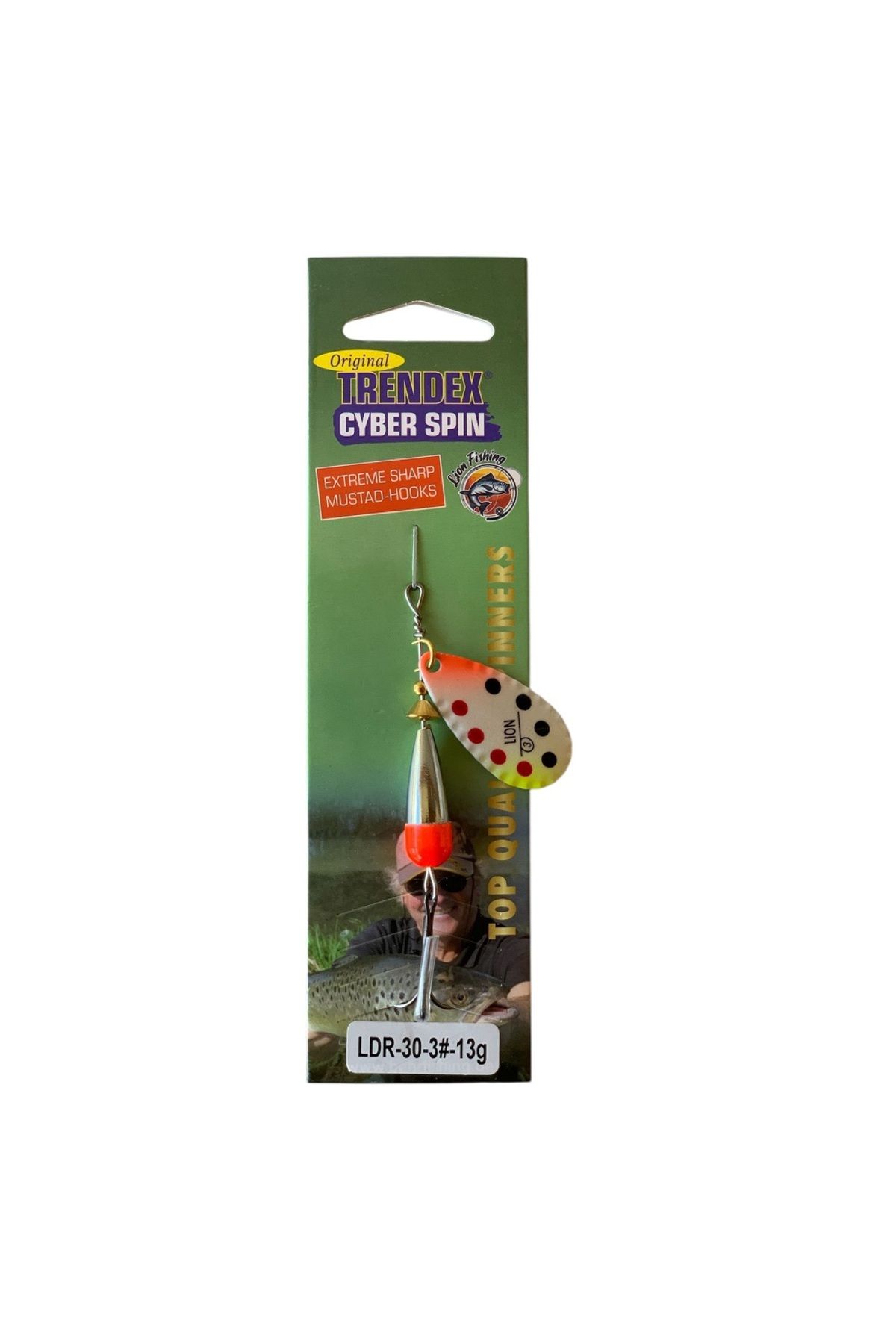 LION FISH Lion Trendex Cyber Spin LDR-30-3 Numara-13gr Döner Kaşık