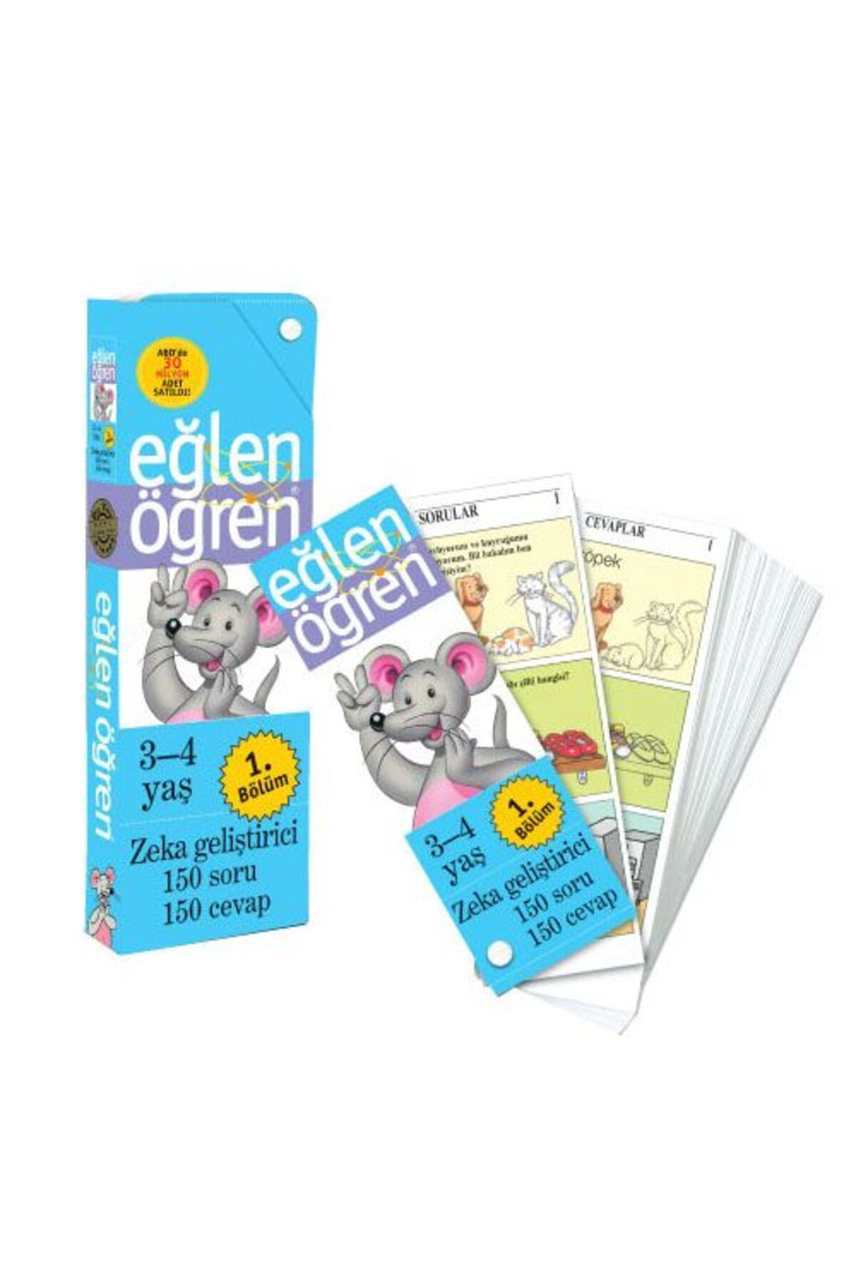 Hak Yayınları Eğlen Öğren (3-4 Yaş 1. Bölüm)