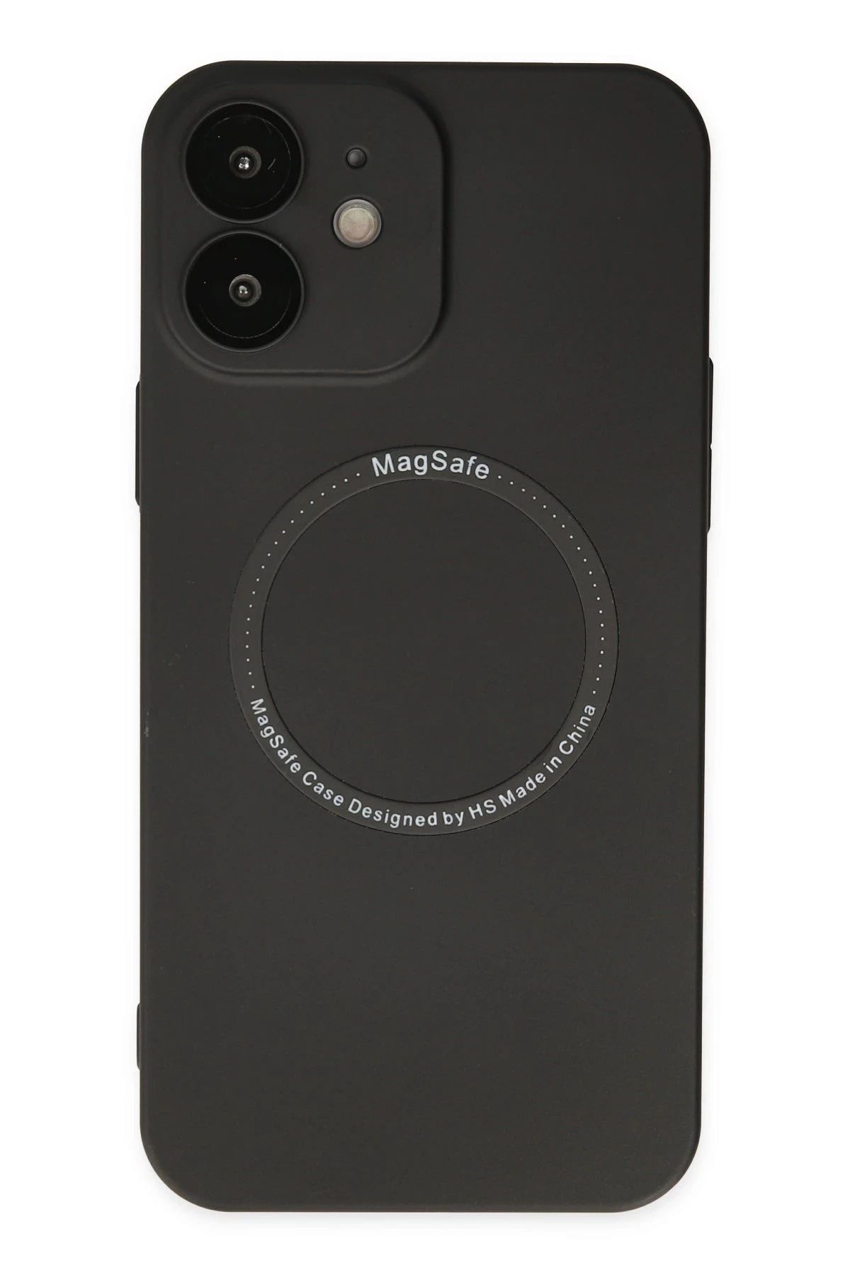 Zentico iPhone 12 Uyumlu Jack Magneticsafe Lens Silikon Kılıf