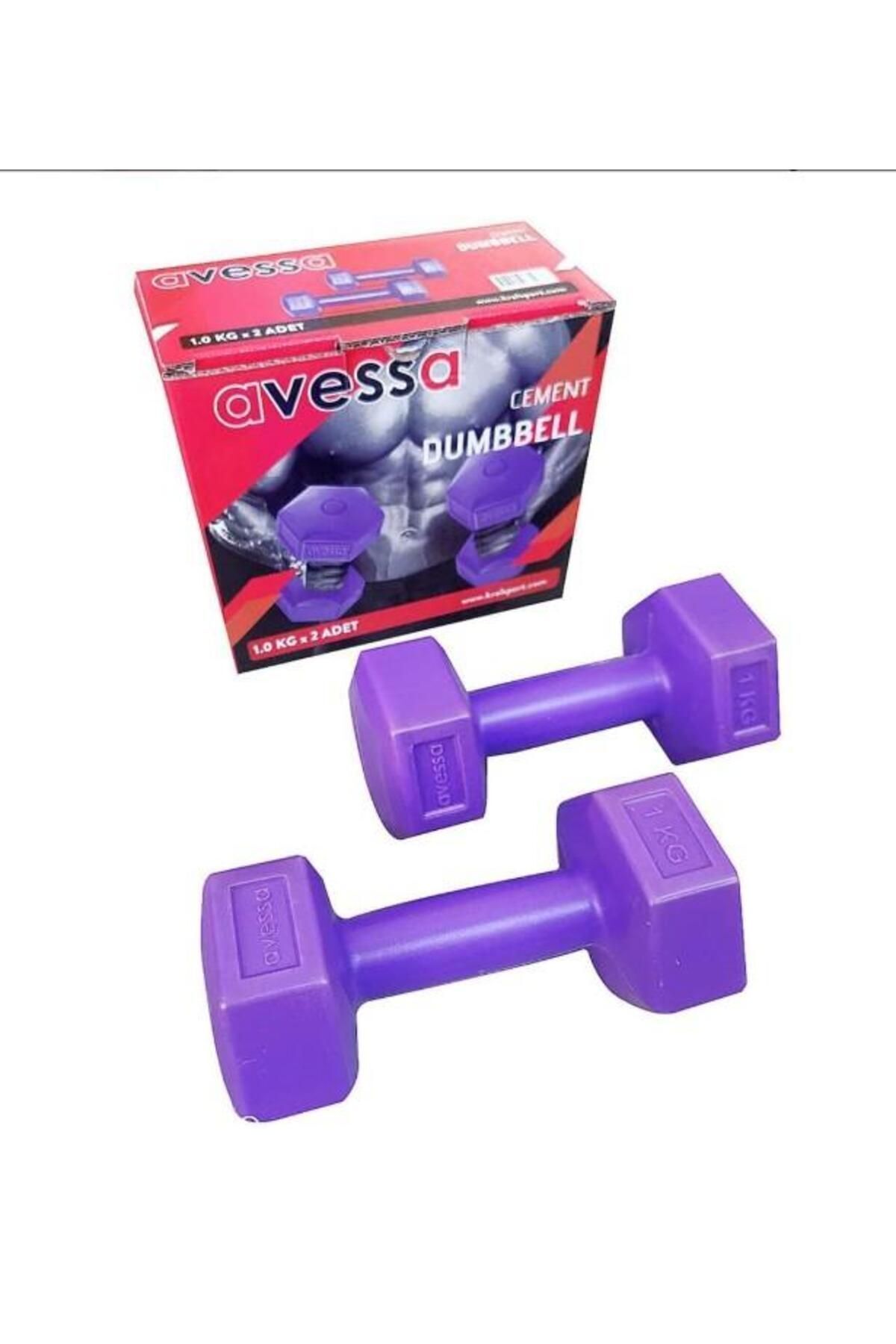 SerenityHaven 2 Kg Plastik Dambıl Db-4141-2