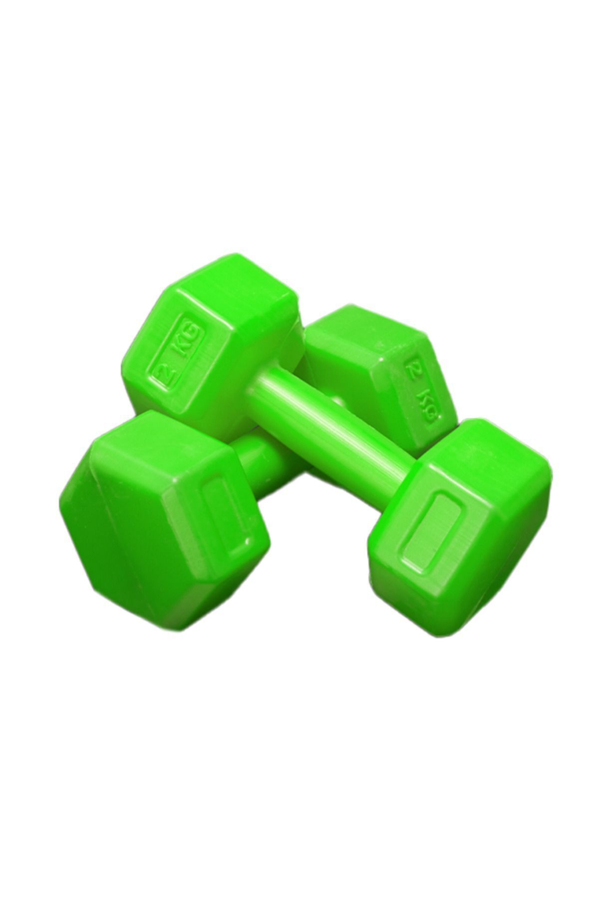 SerenityHaven YEŞİL 2 KG x 2 Adet Toplam 4 KG Dambıl Seti 4 KG Dumbell Set